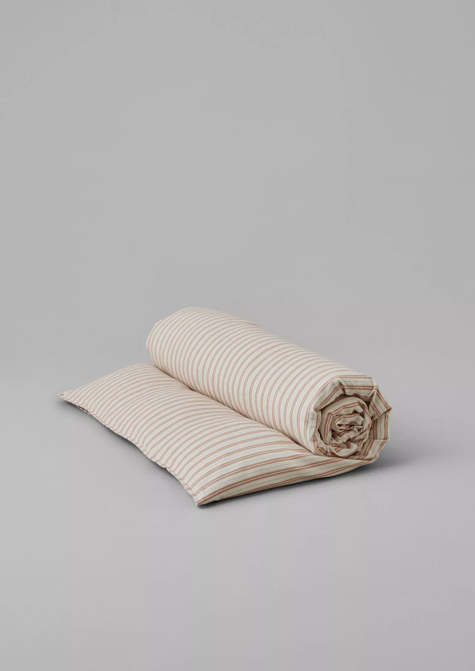 Ines Flannel Stripe Cotton Duvet Cover