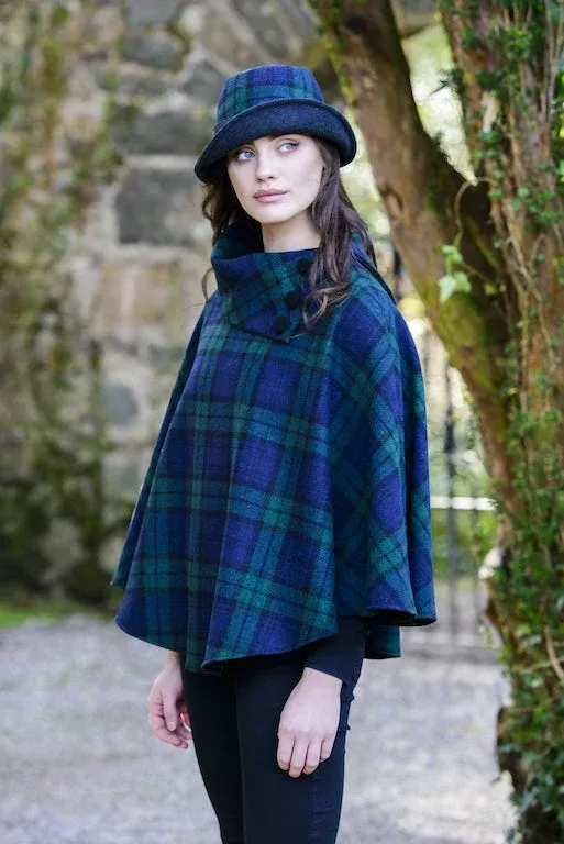 Irish Tweed Poncho 196