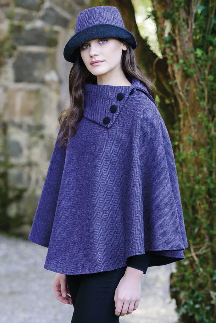 Irish Tweed Poncho 213