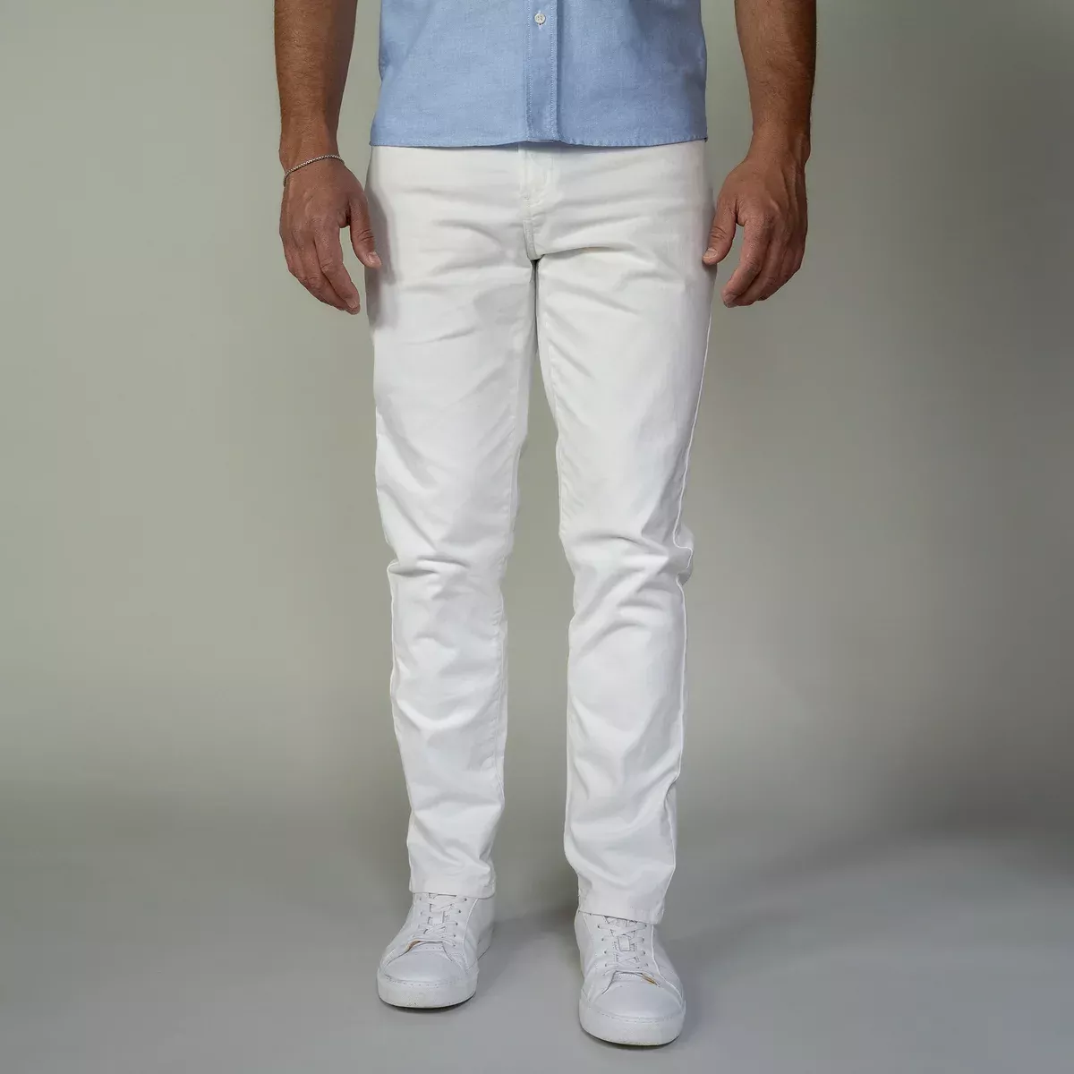 Italian 5-Pocket Pants - Stone