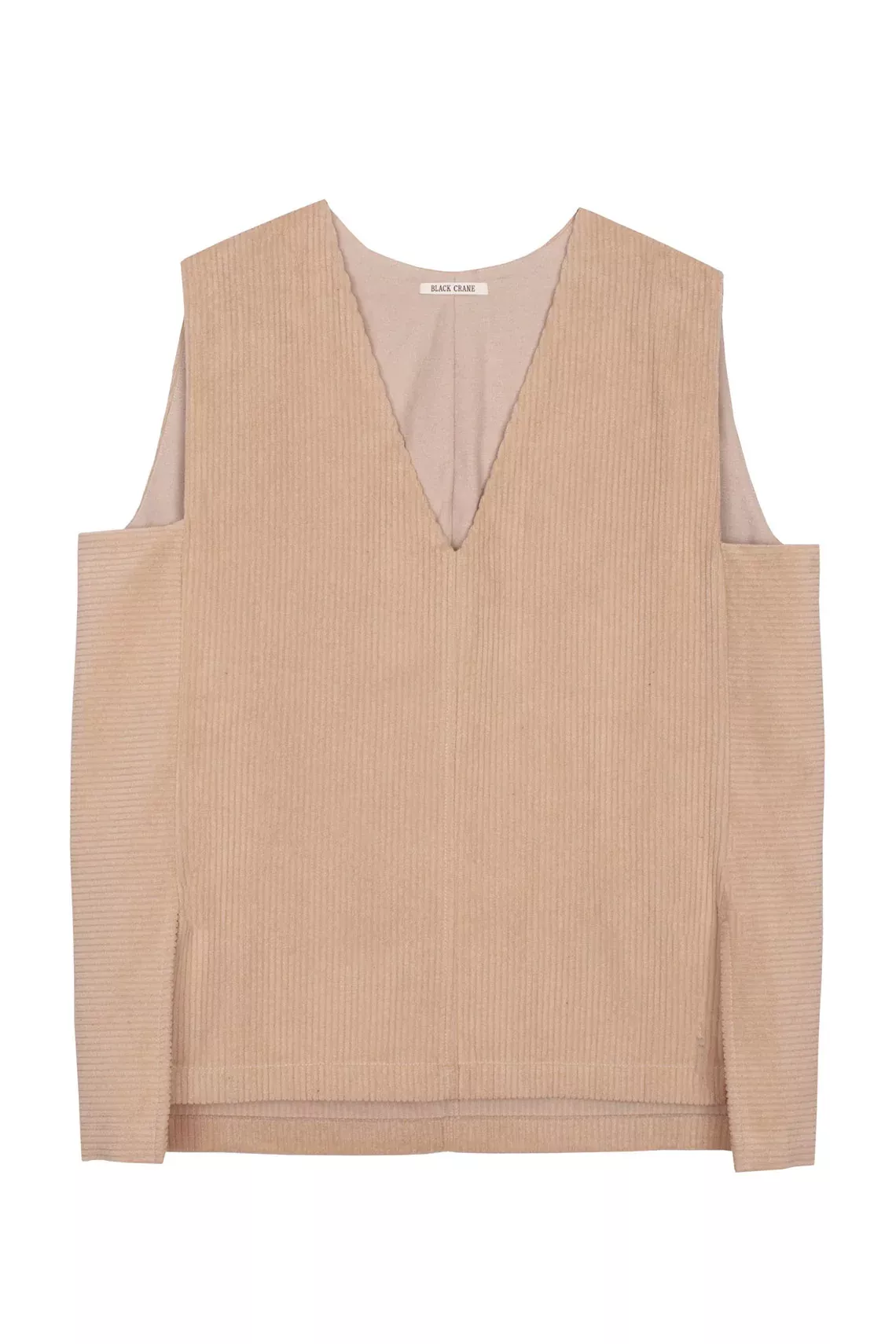 Ivory Corduroy Vest