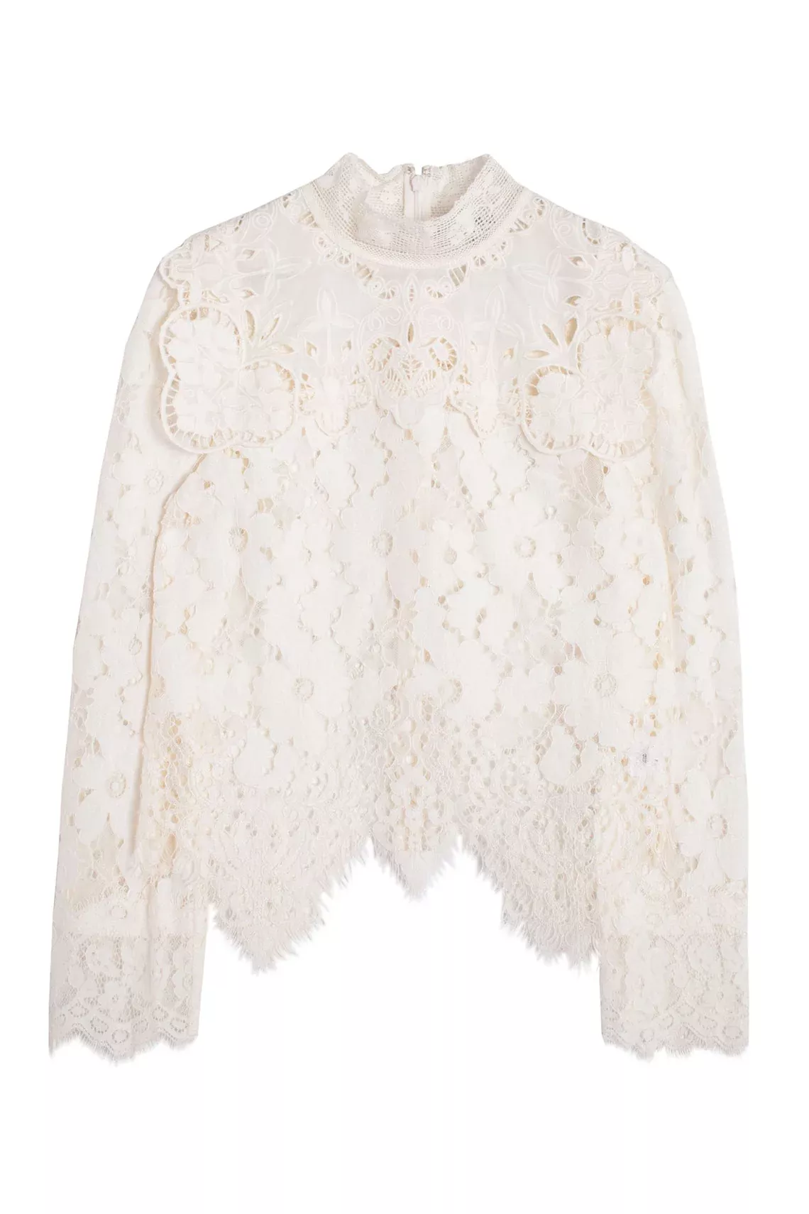 Ivory Dalia Lace Top