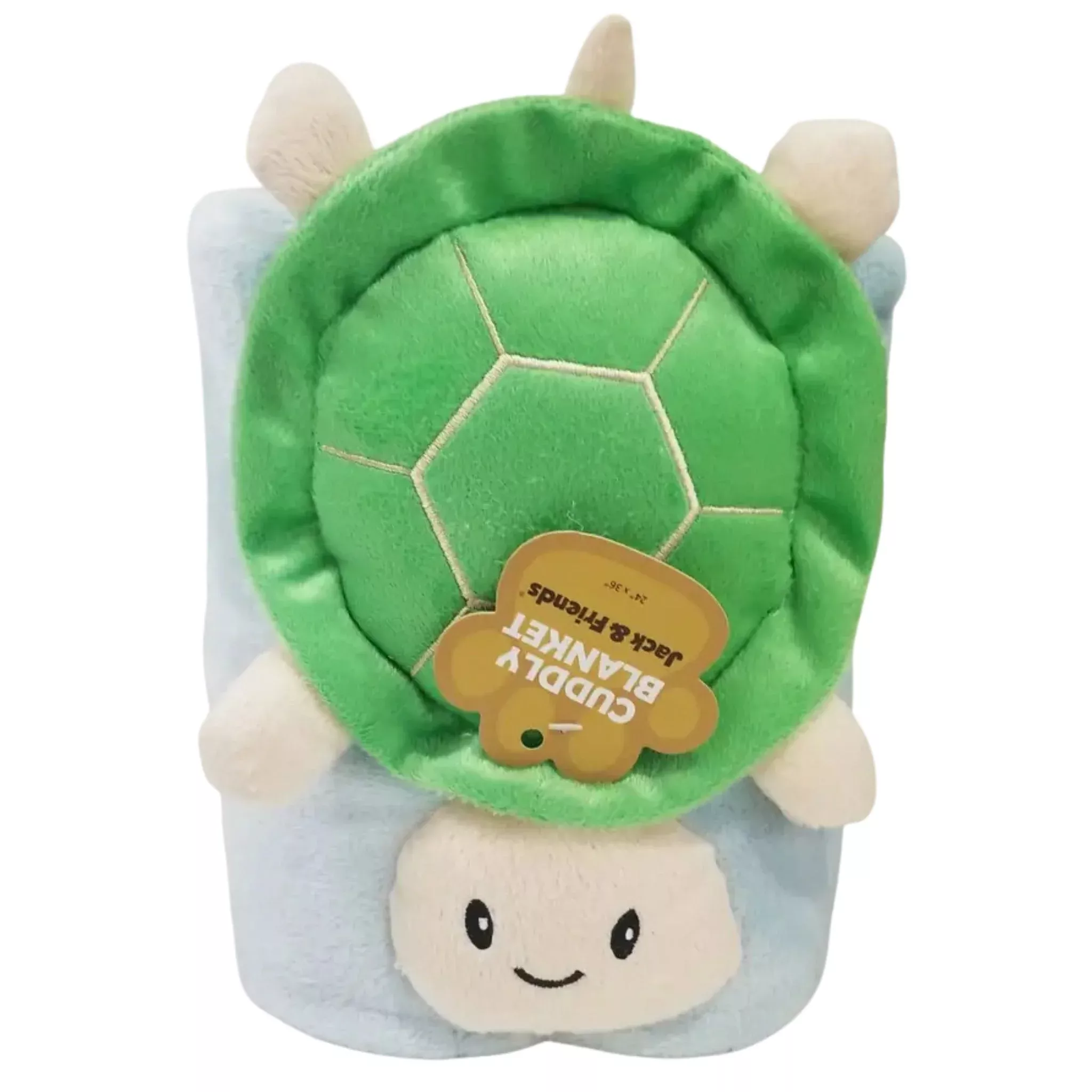 Jack & Friends Turtle Cuddly Blanket