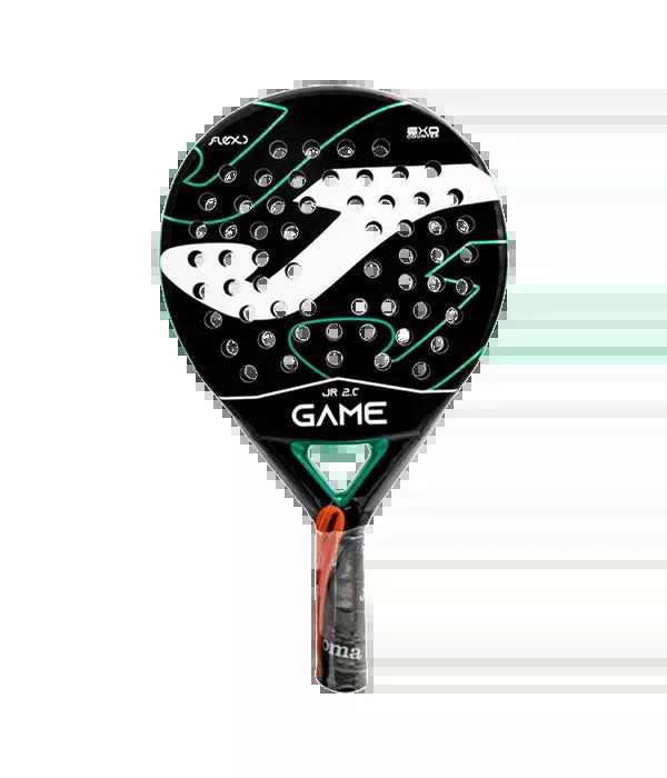 Joma Game Junior Negro/Verde 2025 Padel Racket