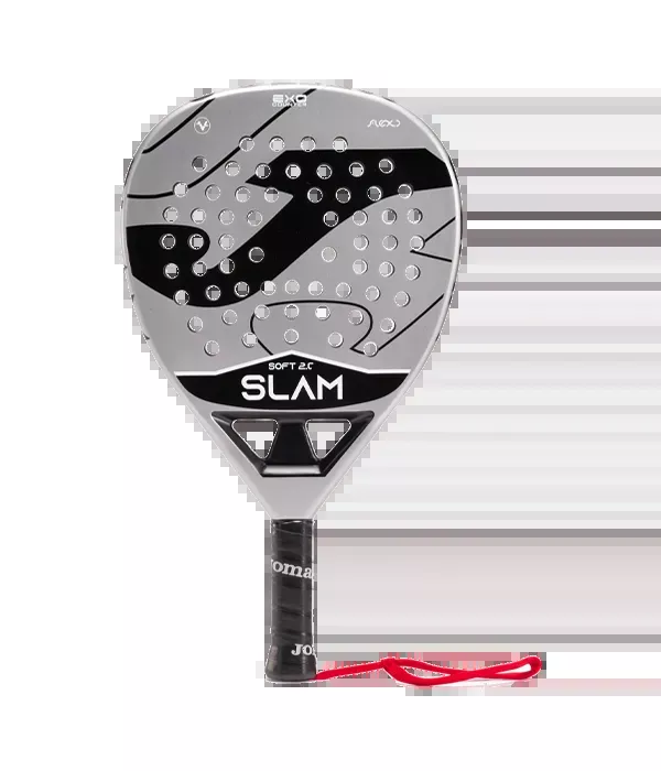 Joma Slam Soft Gris/Negro 2025 Padel Racket