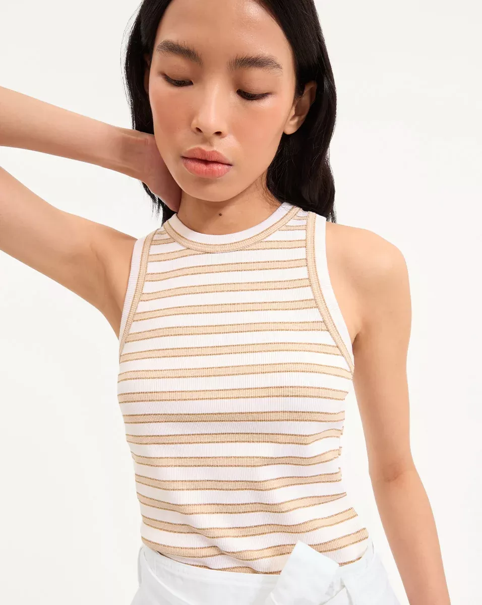 Jordyn Cropped Tank Top
