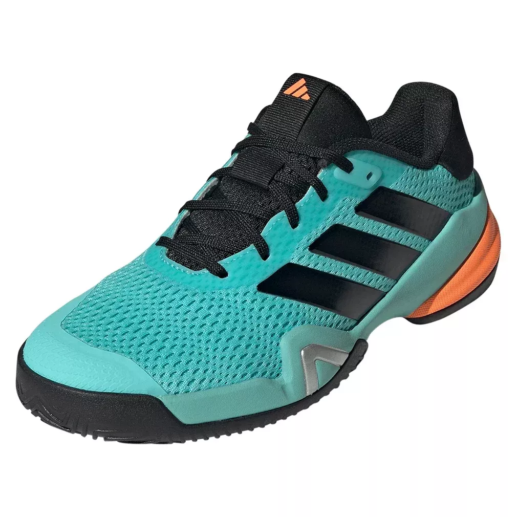 Juniors' Barricade Tennis Shoes Flash Aqua and Core Black