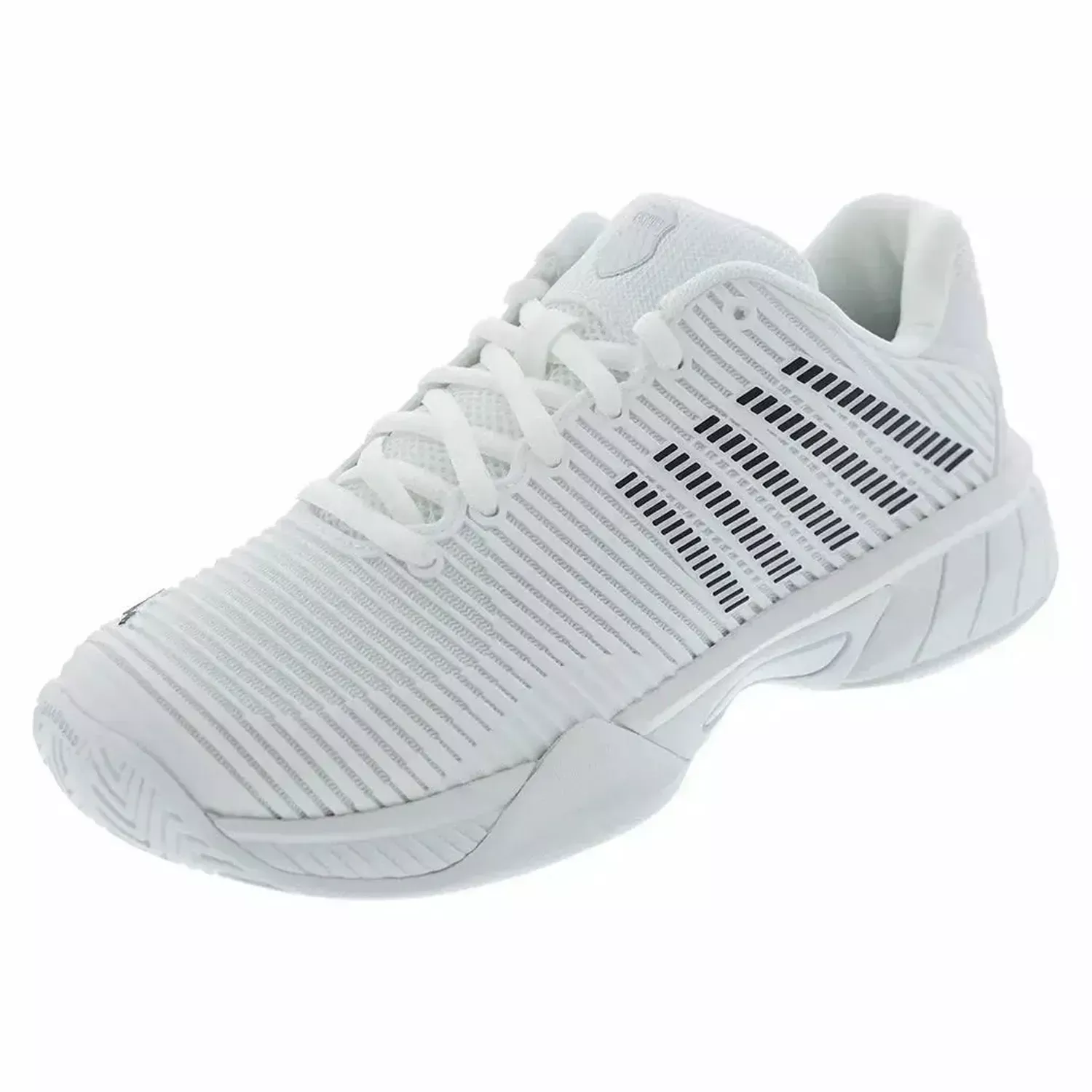 Juniors' Hypercourt Express 2 Tennis Shoes White and Black