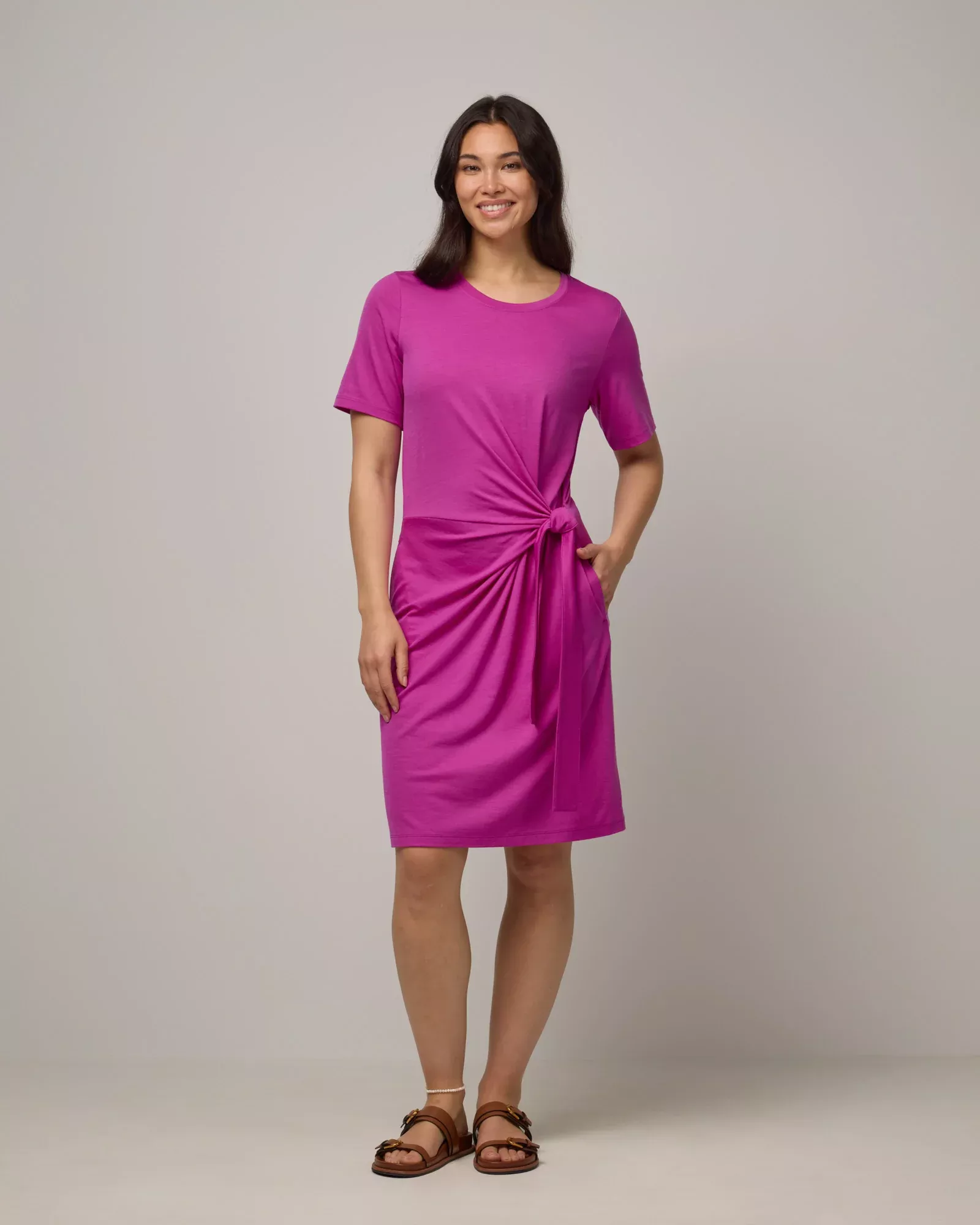 Kelly Faux Tie Dress