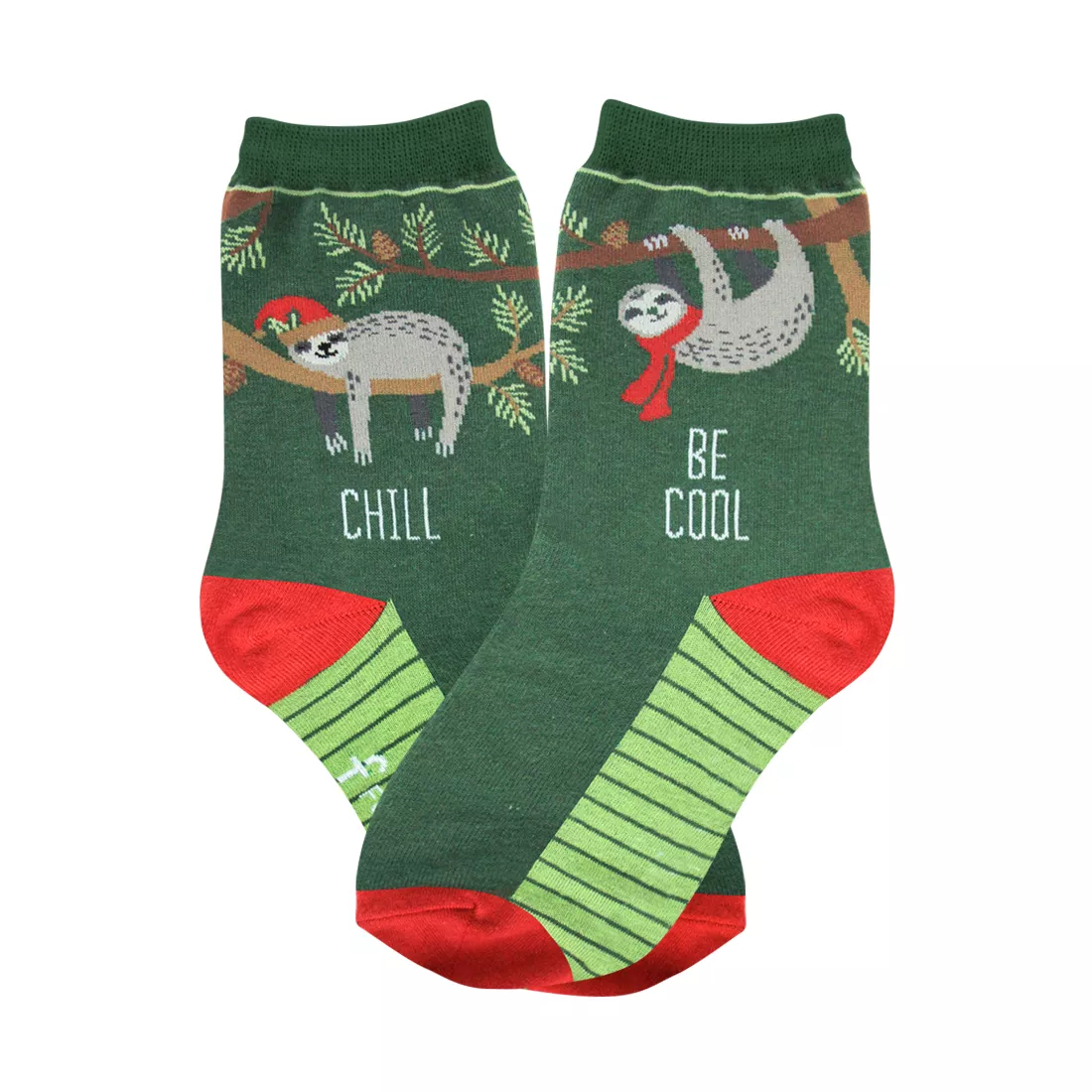 Kid's Holiday Sloth Socks