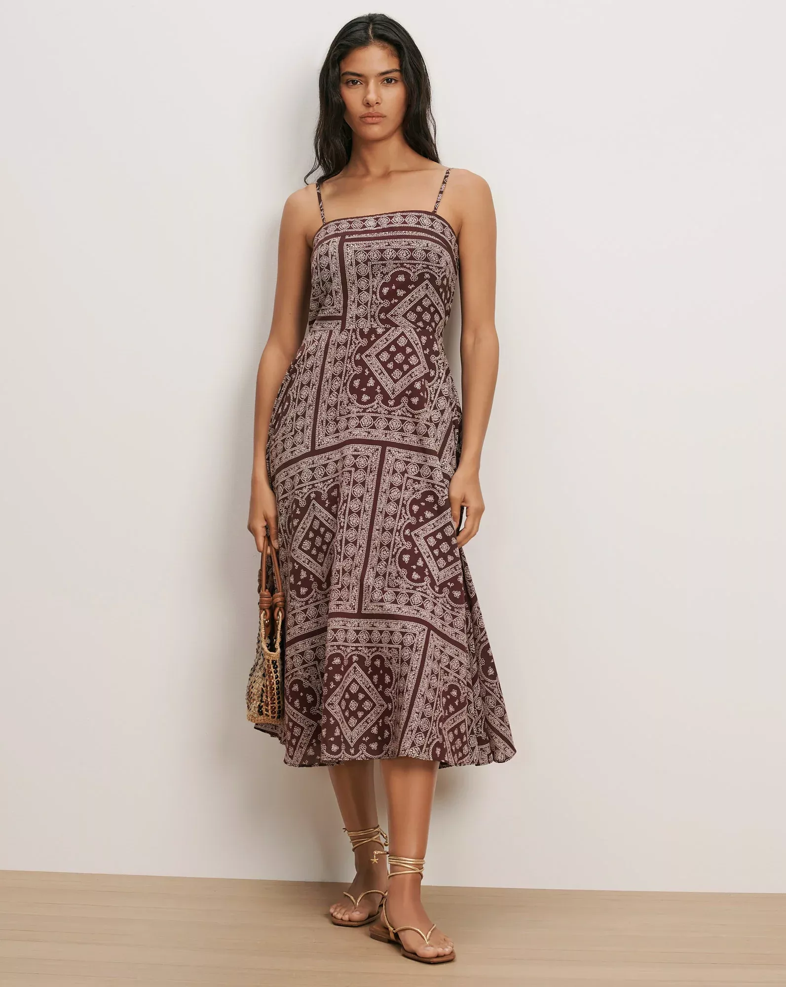 Kitt Bandana Midi Dress