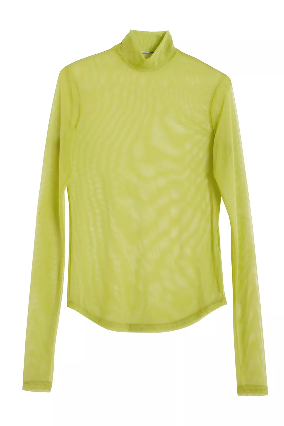 Kiwi Mesh Mockneck