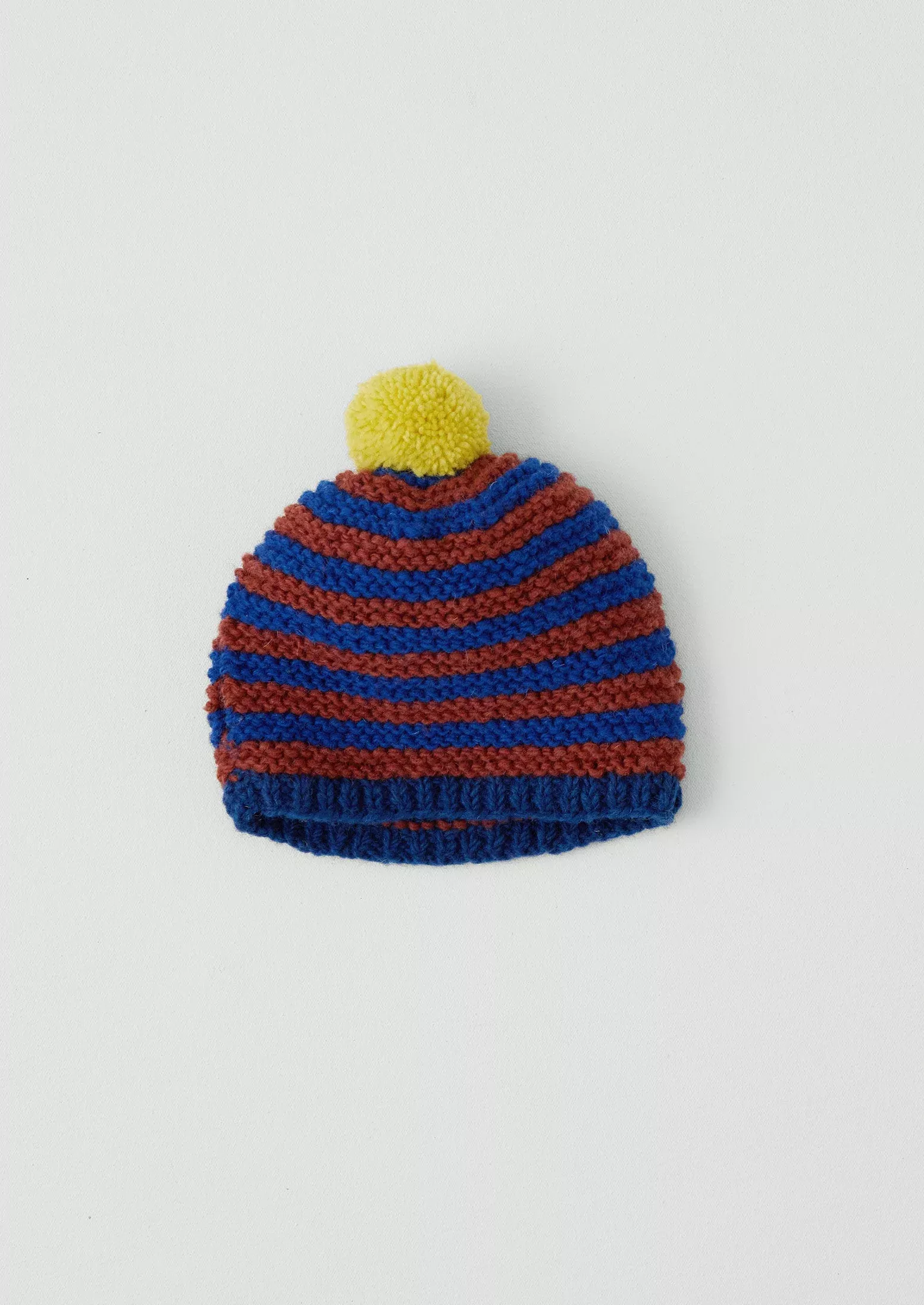 Knitted Stripe Wool Tea Cosy
