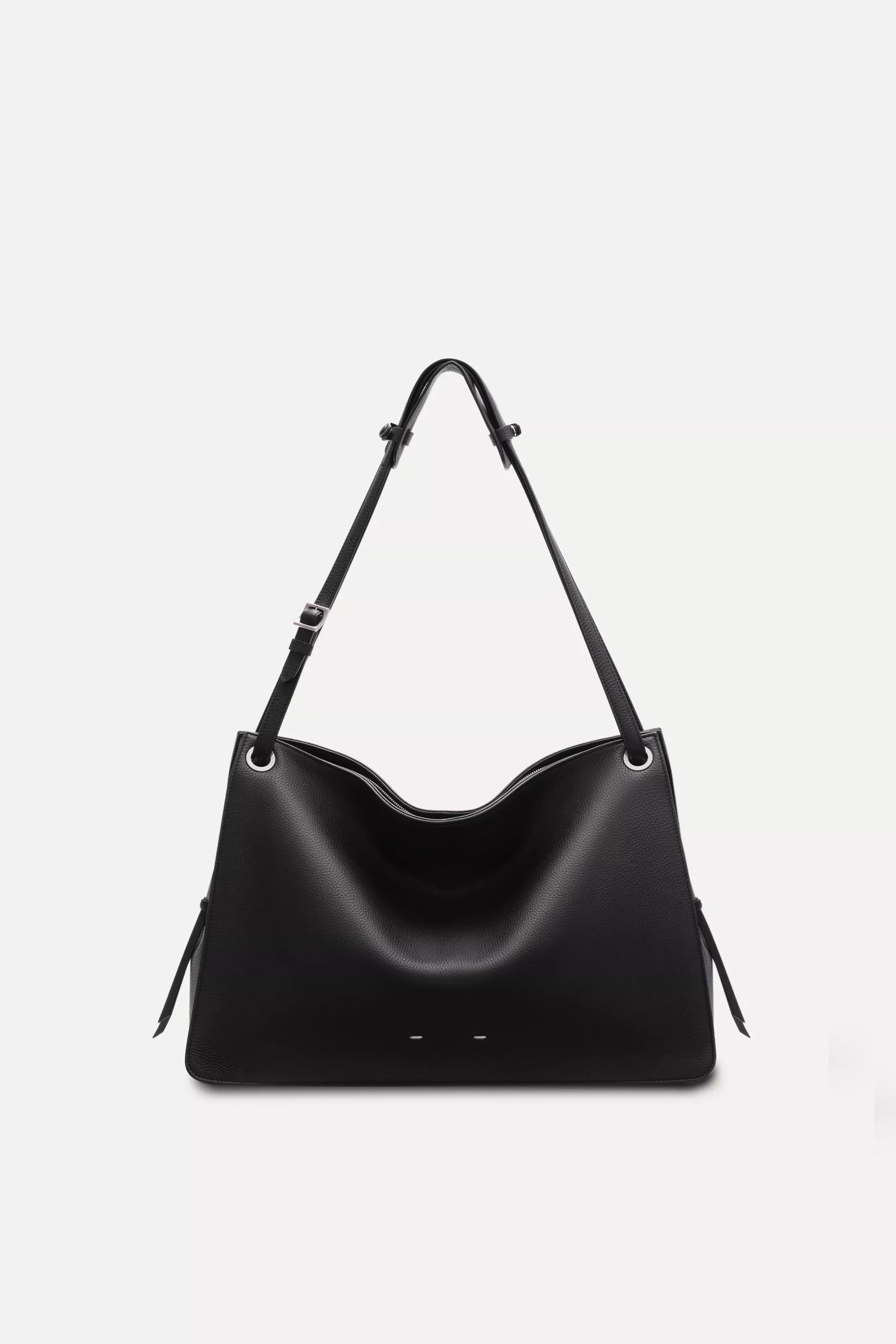 La Scala Large Bag in Pebble Grain Top Grain Leather