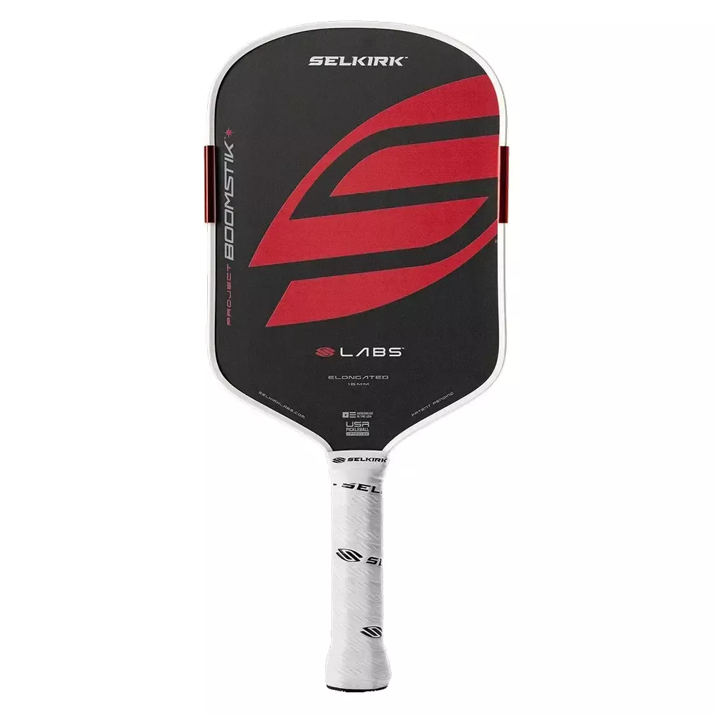 Labs Project Boomstik Elongated 16mm Pickleball Paddle Black
