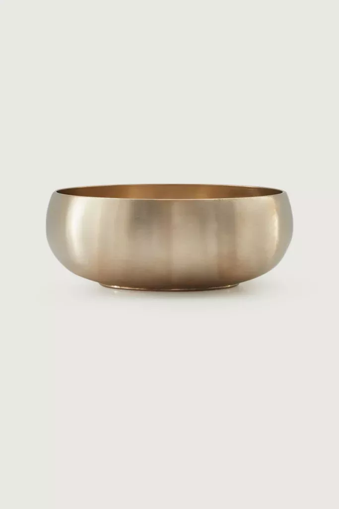 LARGE BRASSWARE BOWL