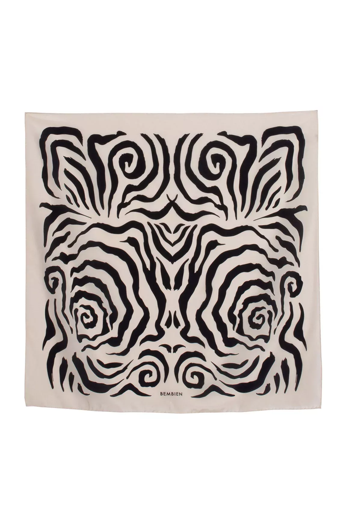 Large Ivory Linea Scarf