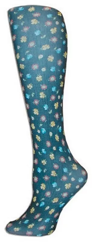 Lauras Garden Black Trouser Socks