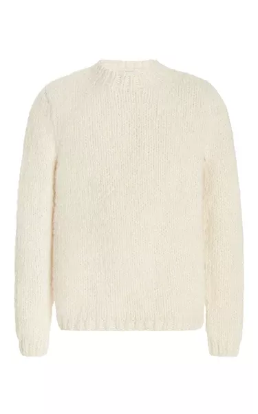 Lawrence Knit Sweater in Ivory WelfatM