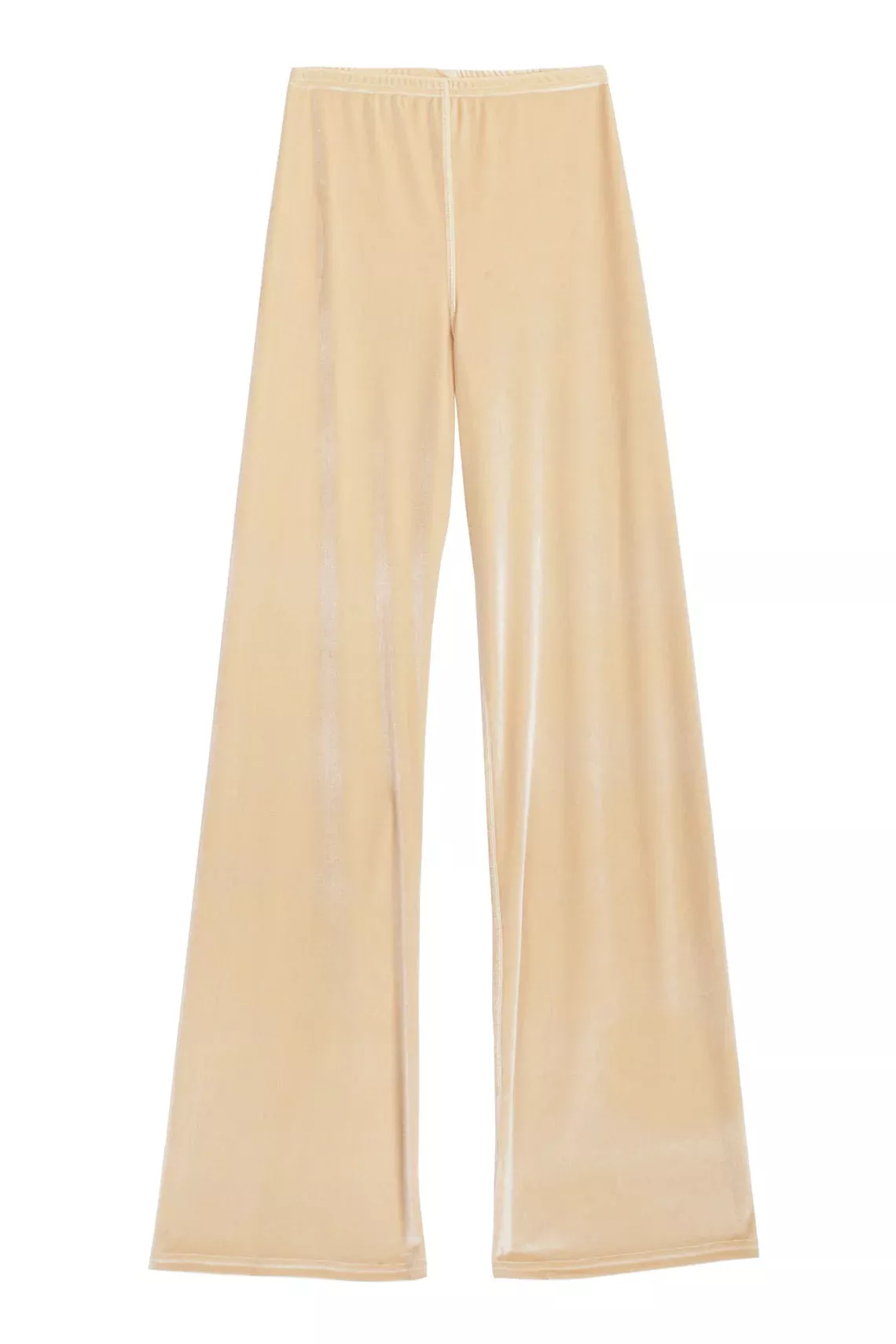 Lemon Velvet Wide Leg Pant