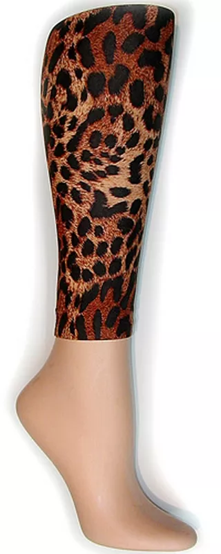 Leopard Footless Tights