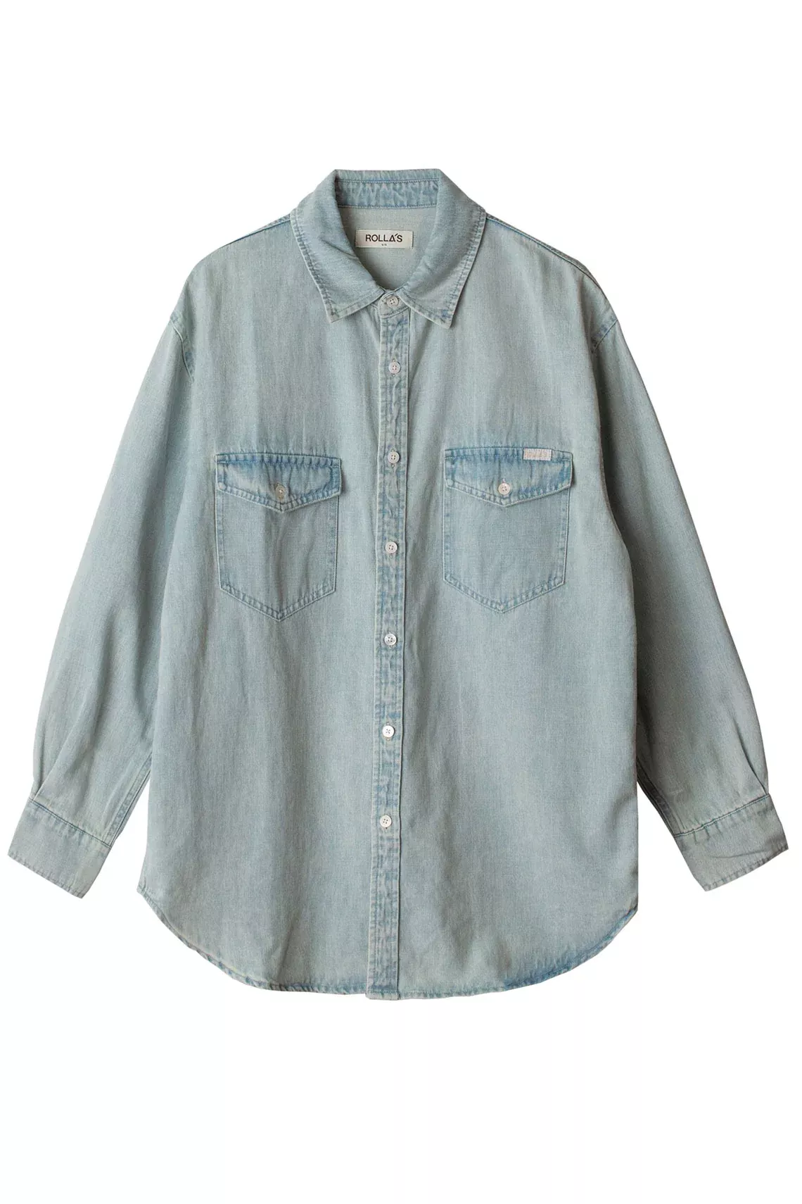 Light Vintage Blue Denim Shirt