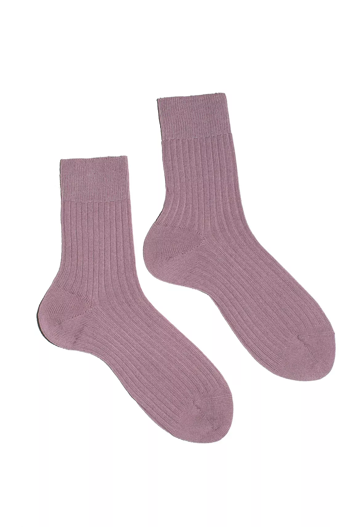 Lilac Wool Blend Crew
