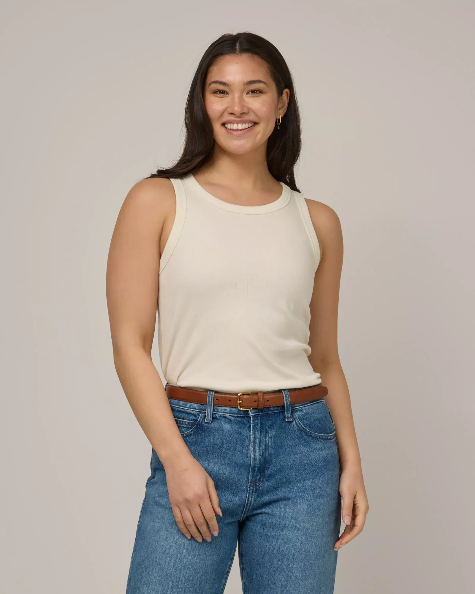 Lily Ribbed Tank