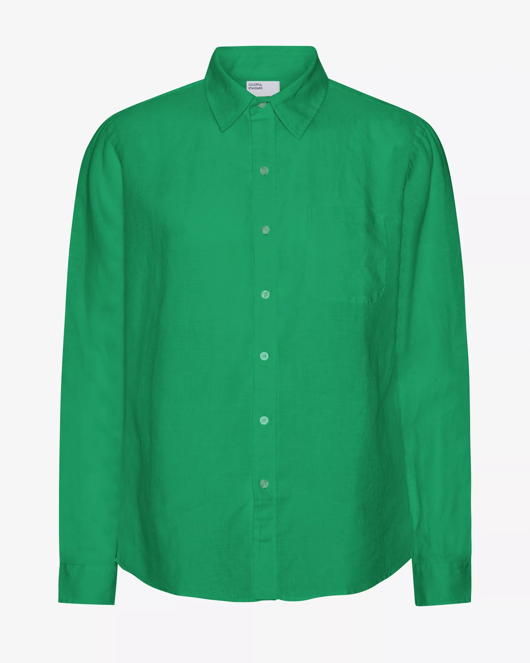 Linen Shirt - Kelly Green