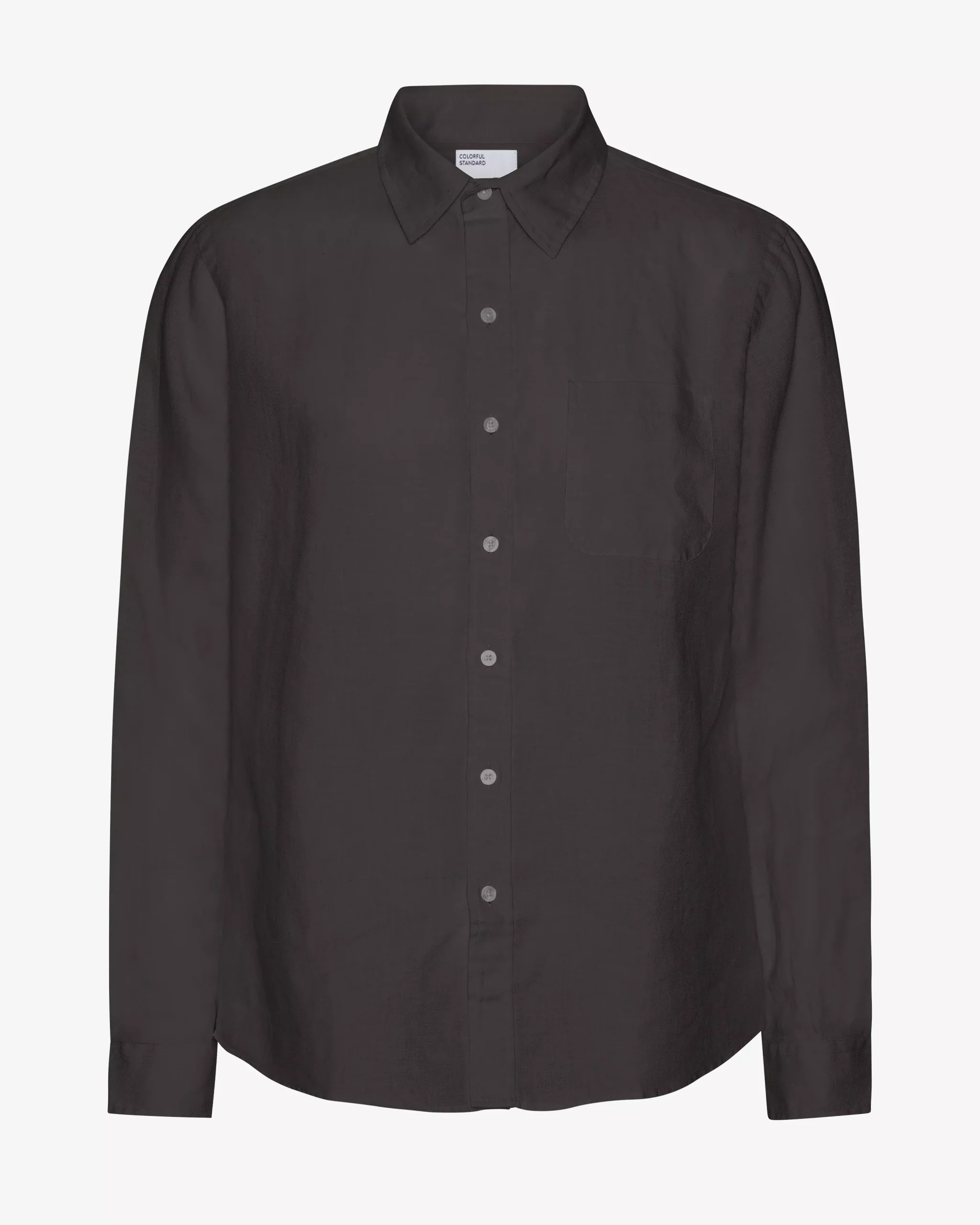 Linen Shirt - Lava Grey
