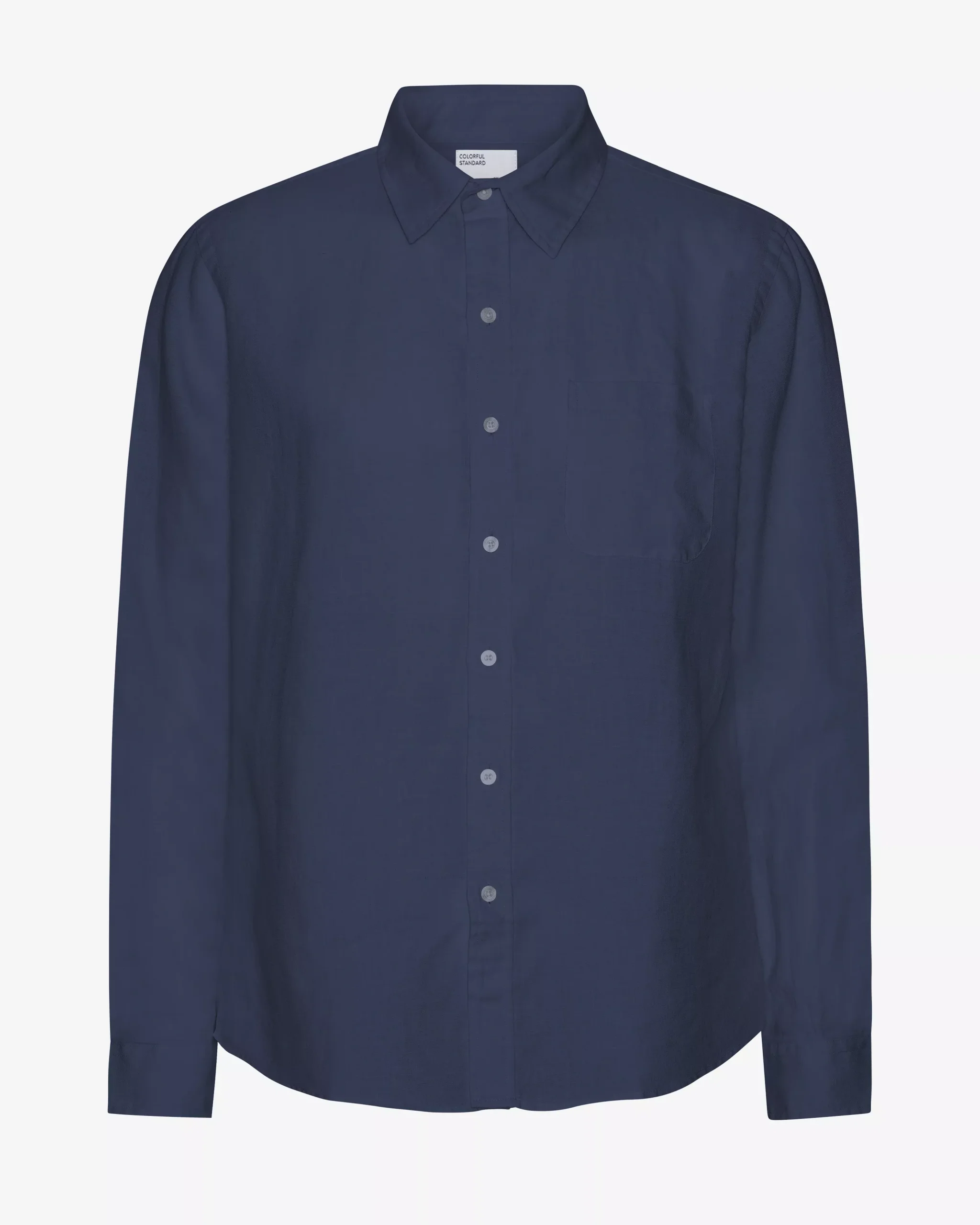 Linen Shirt - Marine Blue
