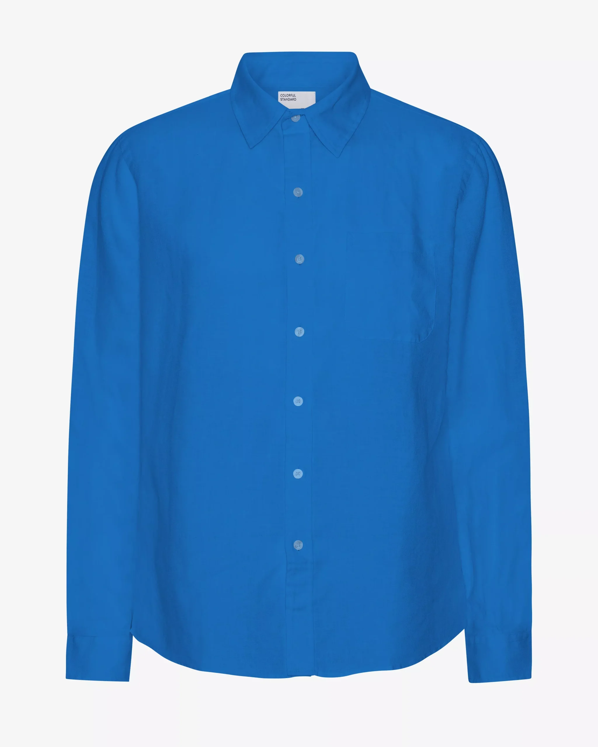 Linen Shirt - Pacific Blue