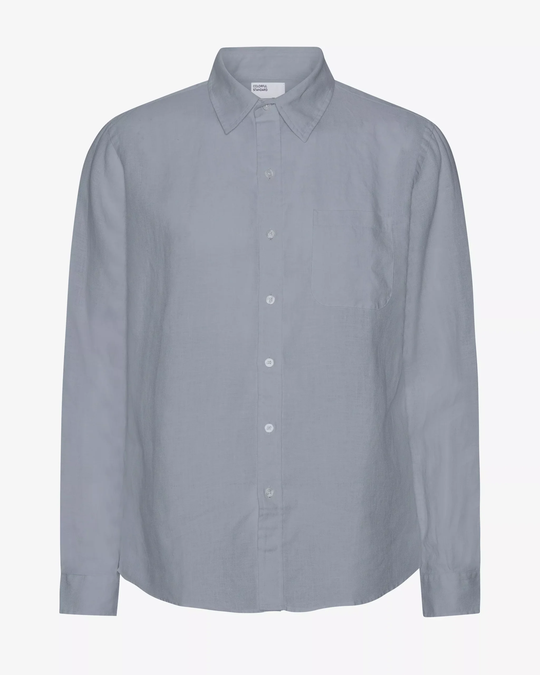 Linen Shirt - Steel Blue