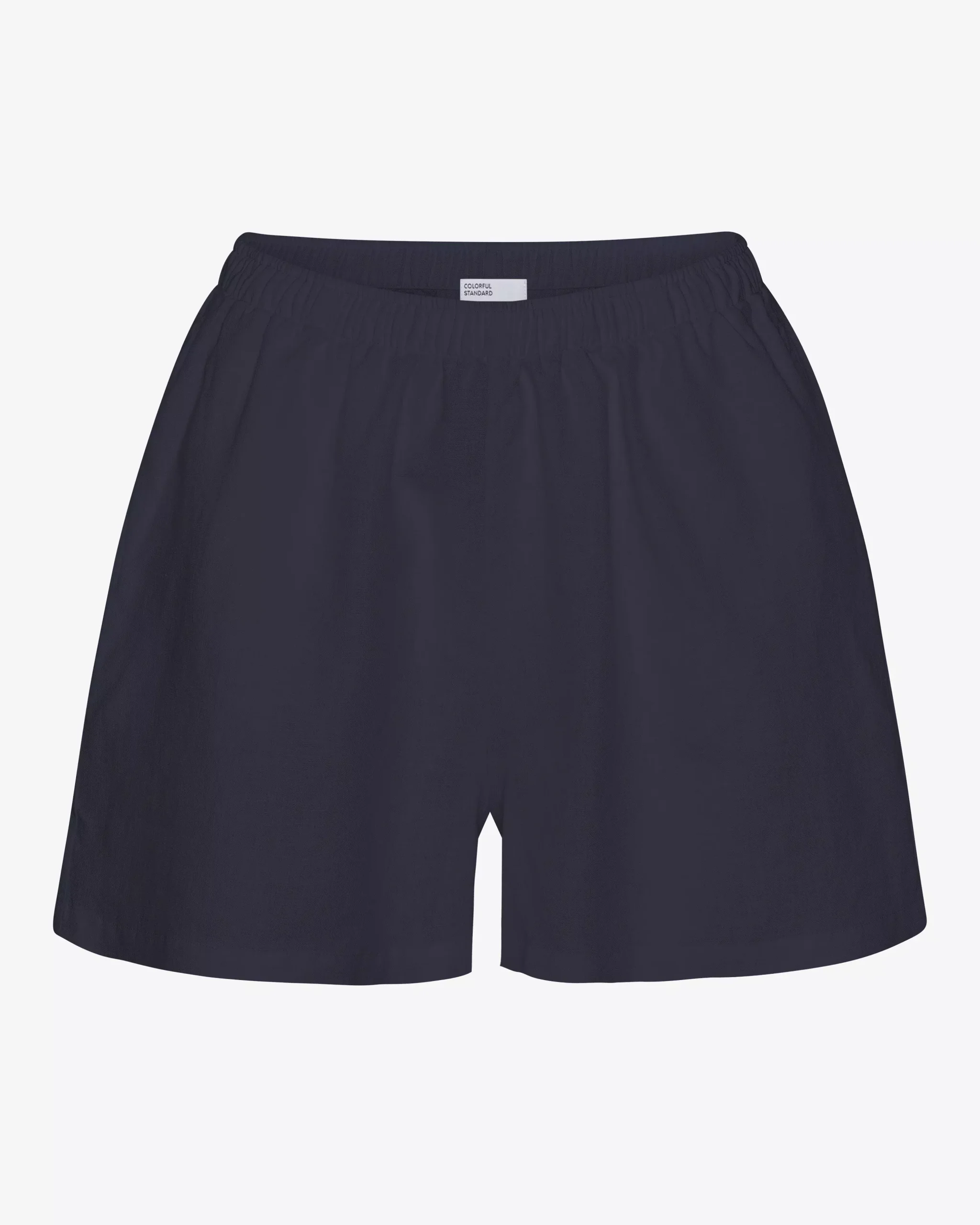 Linen Shorts - Navy Blue