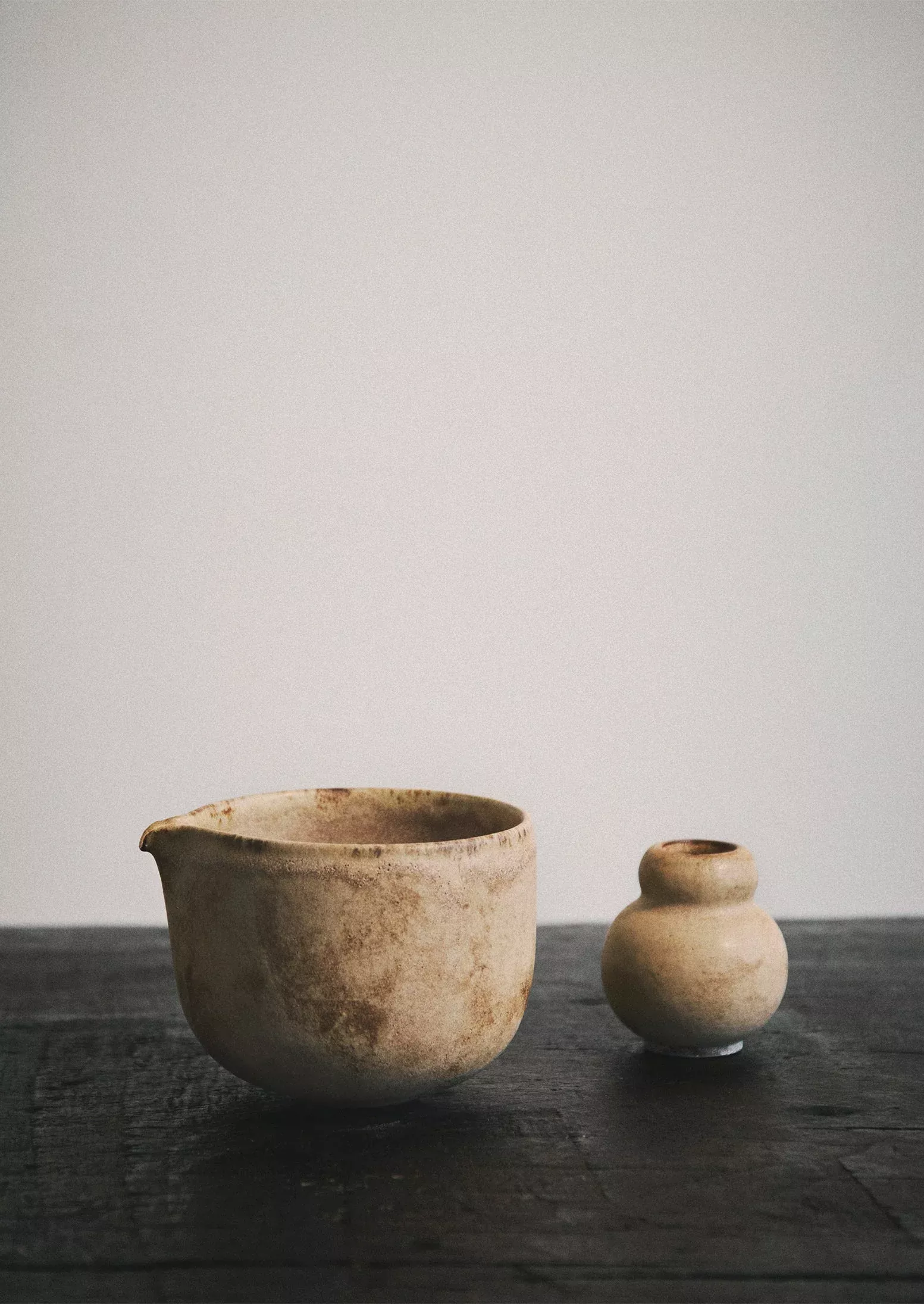 Linnan Ye Hand Thrown Matcha Set
