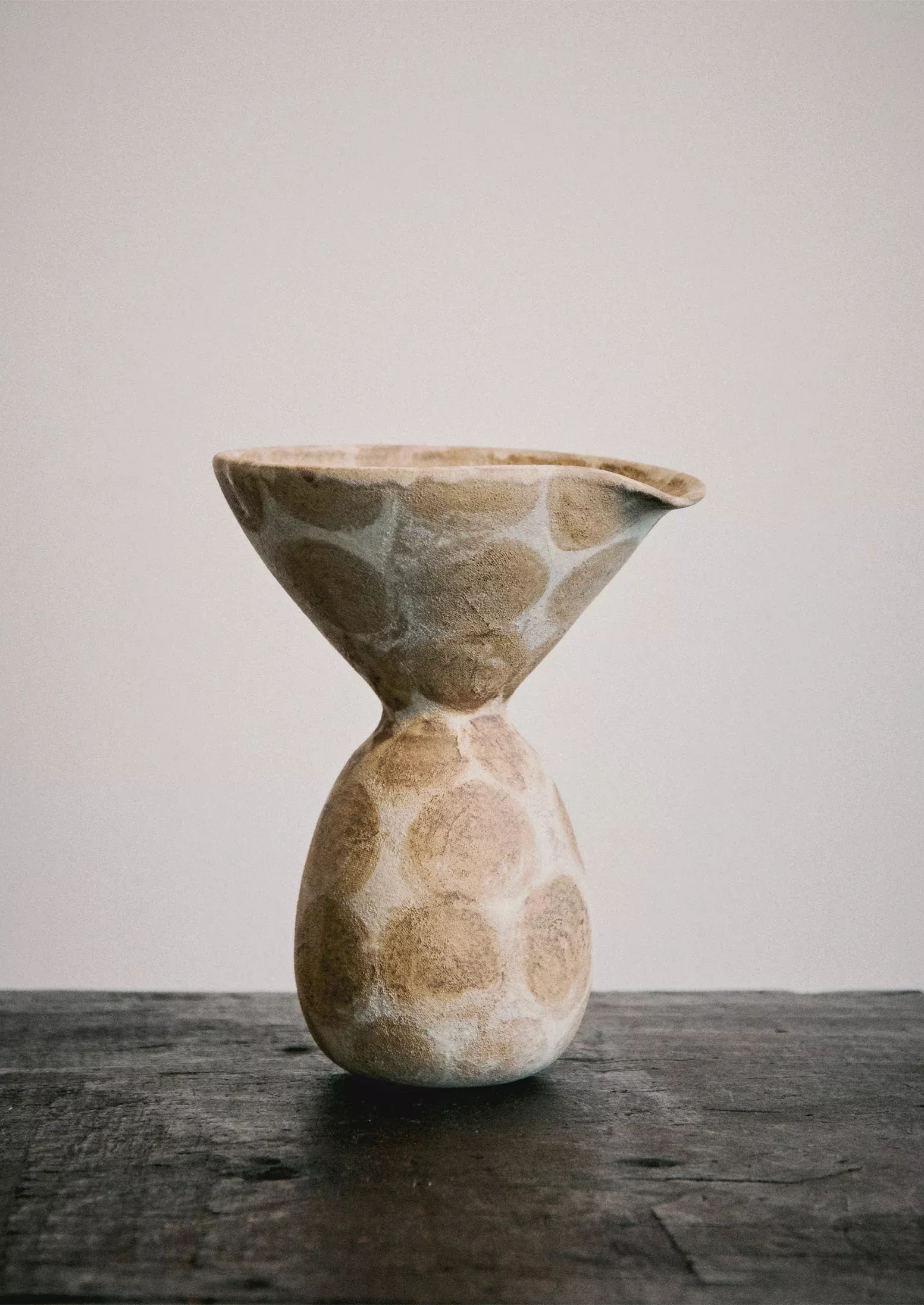 Linnan Ye Hand Thrown Sculptural Vase