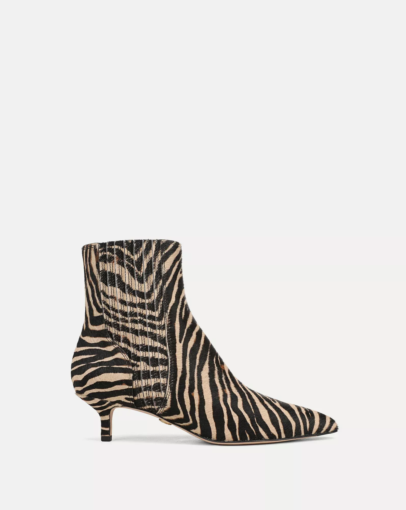 Lisa Ziger Kitten-Heel Ankle Boot