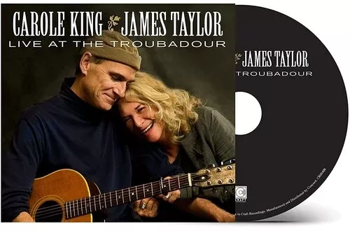 Live At The Troubadour (CD) - Carole King & James Taylor