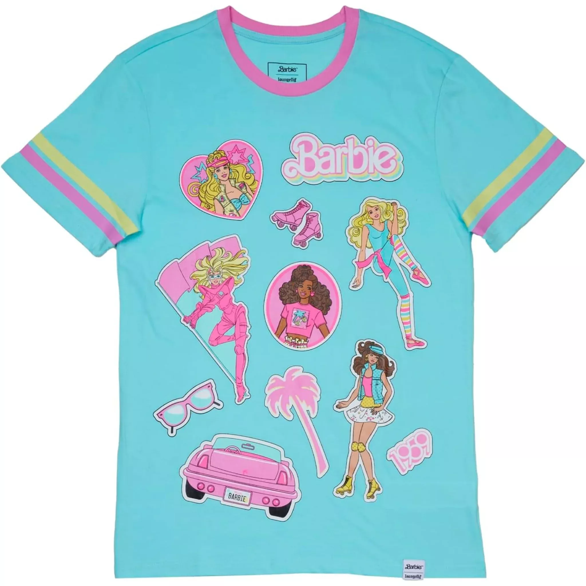 Loungefly Barbie 65th Anniversary Tee Shirt