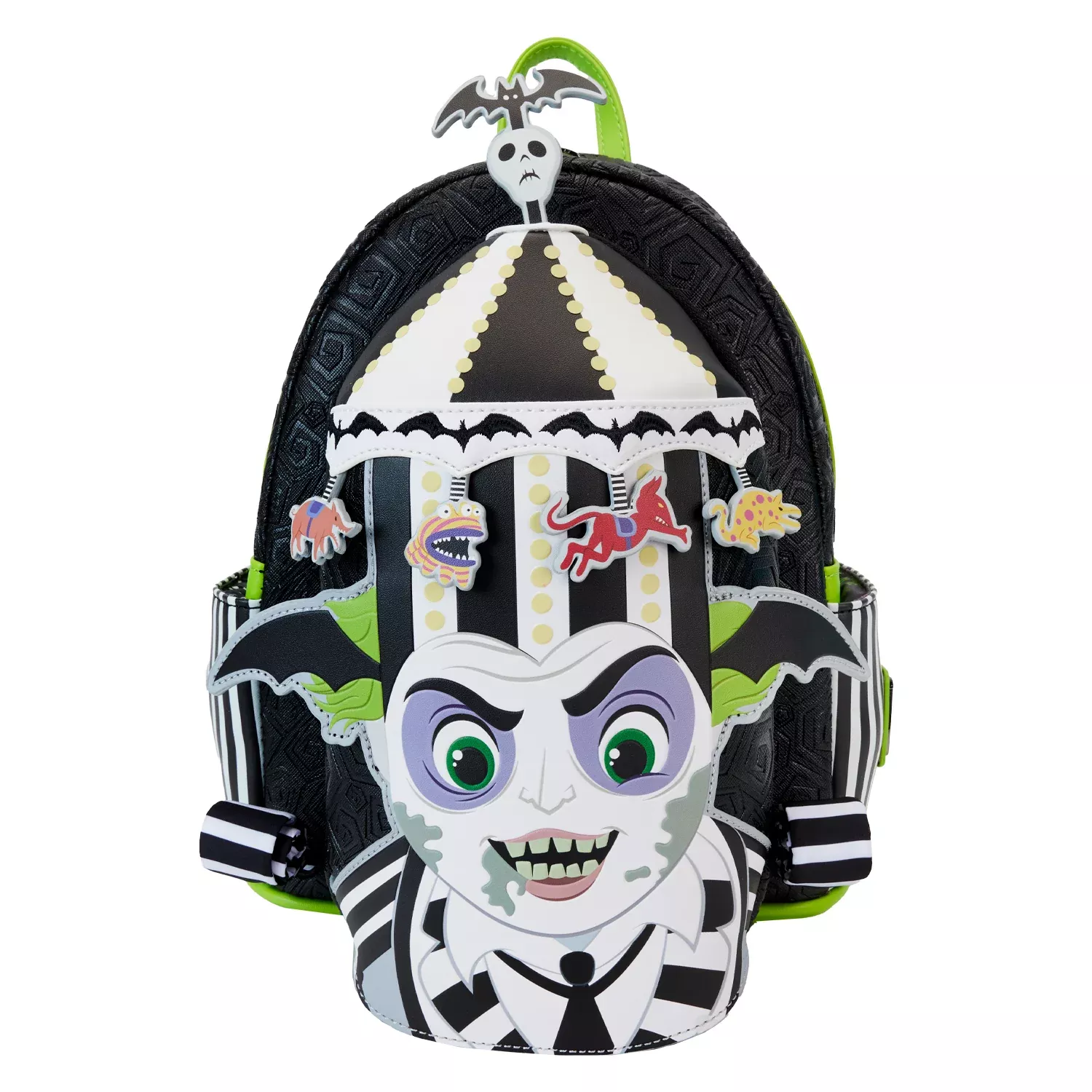 Loungefly Beetlejuice Carousel Hat Light Up Cosplay Mini Backpack