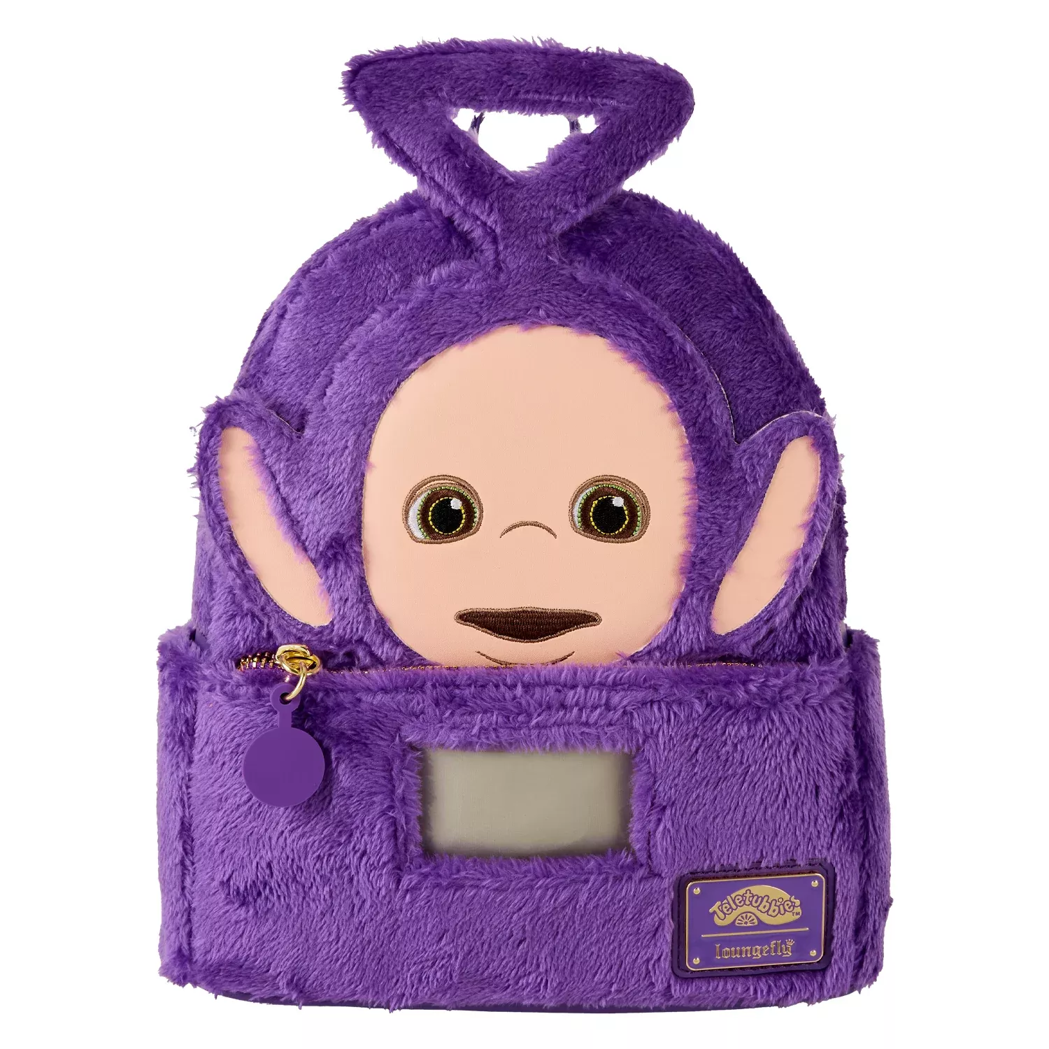 Loungefly CPLG Teletubbies Tinky-Winky Plush Cosplay Light Up Mini Backpack