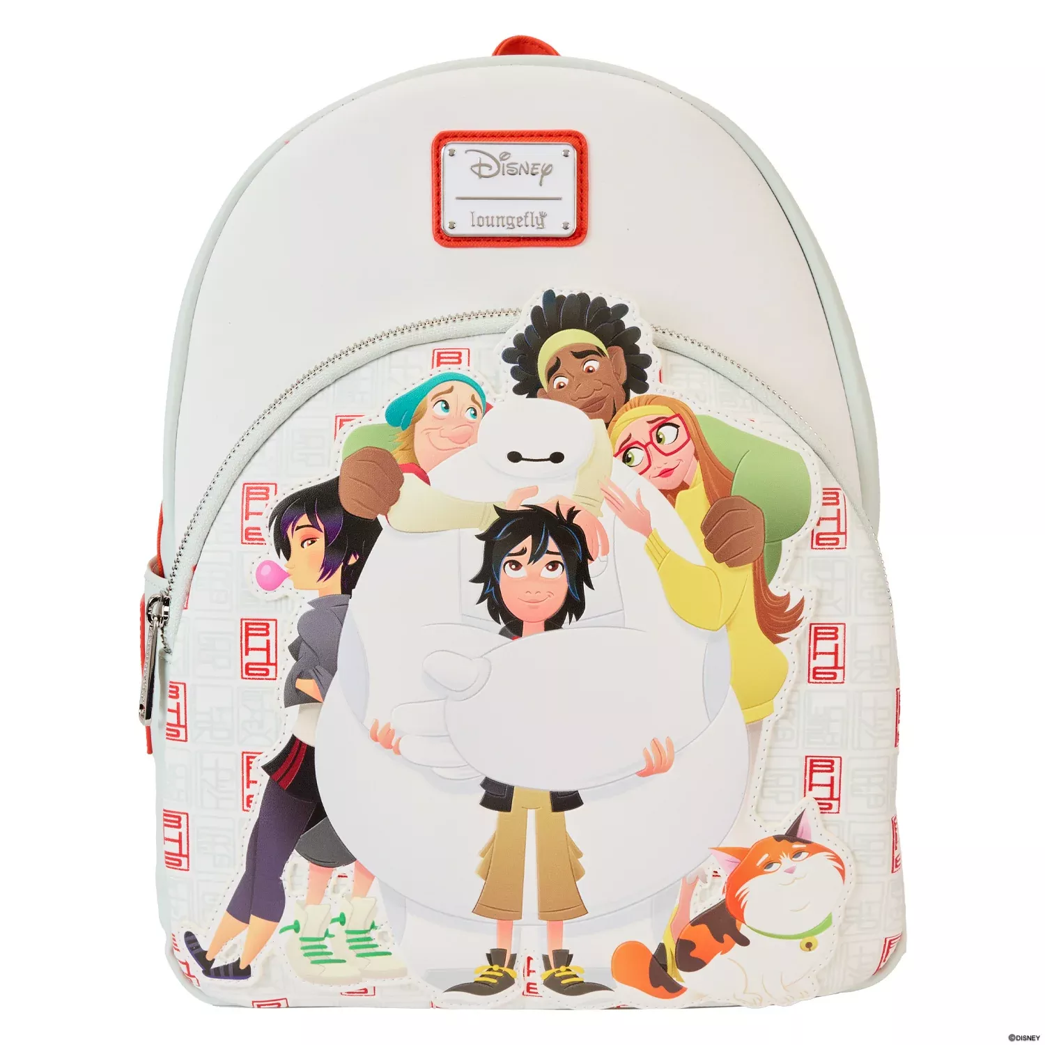 Loungefly Disney Big Hero 6 10th Anniversary Baymax Group Hug Mini Backpack