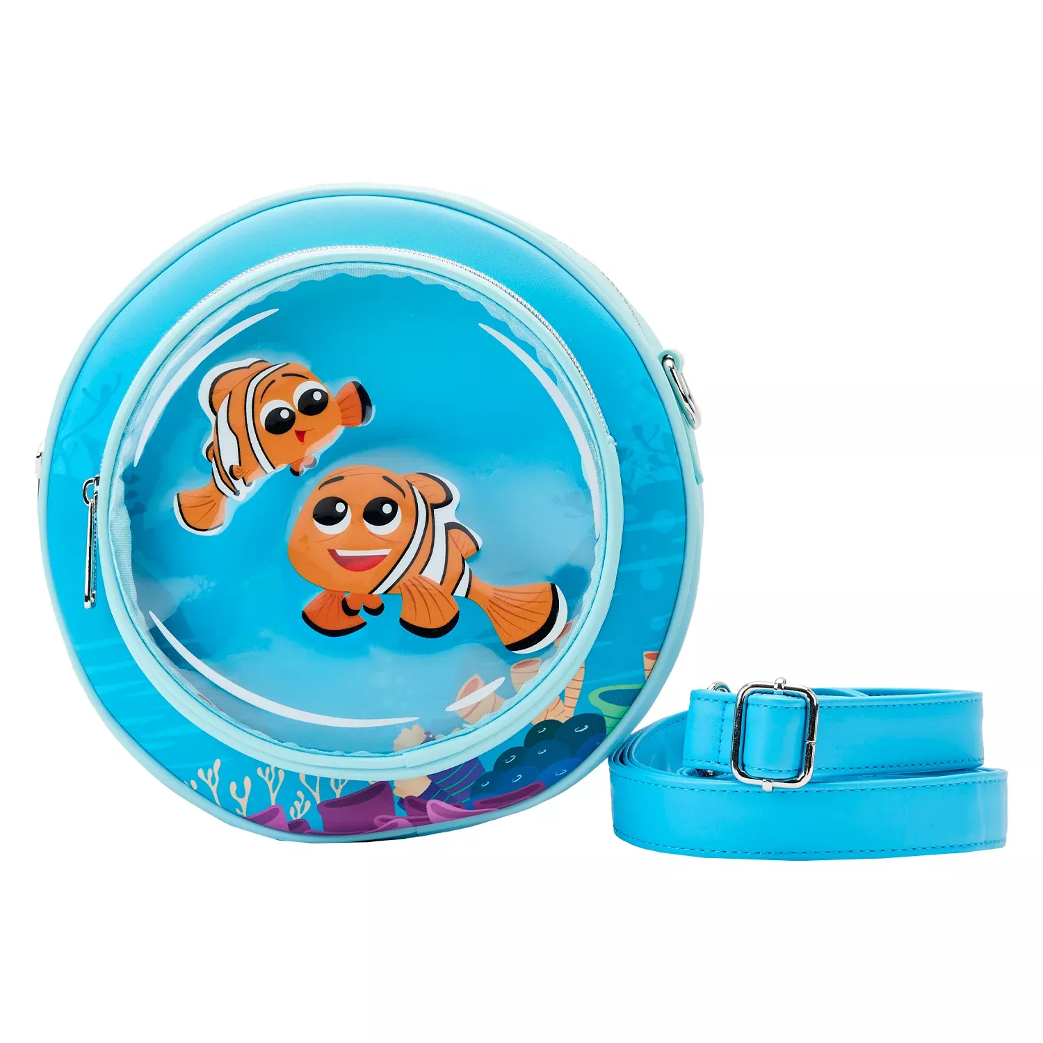 Loungefly Disney Finding Nemo 20th Anniversary Bubble Pocket Crossbody Bag