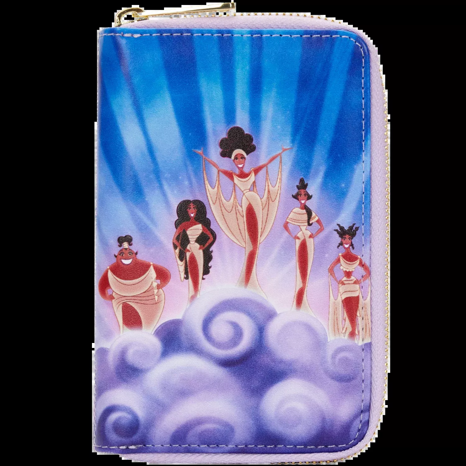 Loungefly Disney Hercules Muses Clouds Zip Around Wallet