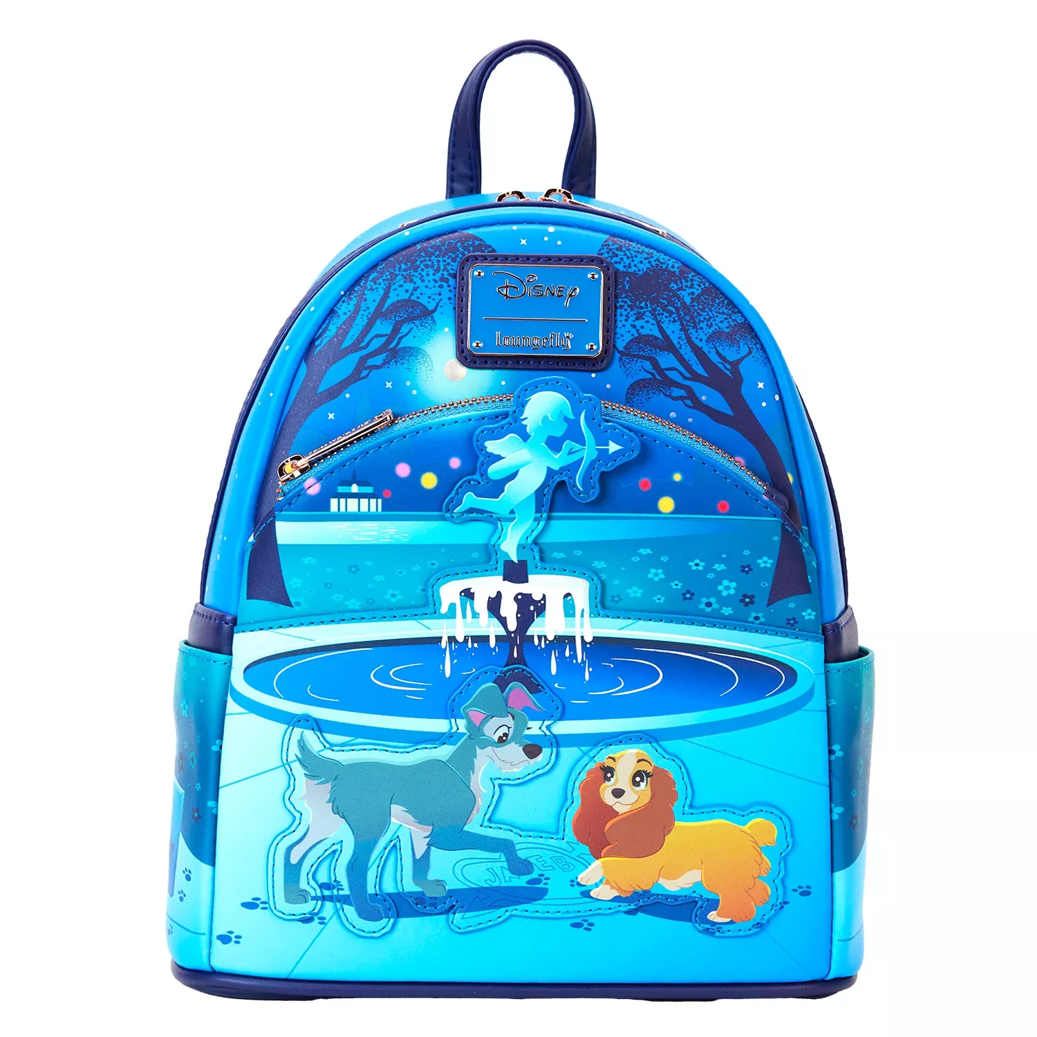 Loungefly Disney Lady and the Tramp 70th Anniversary Mini Backpack