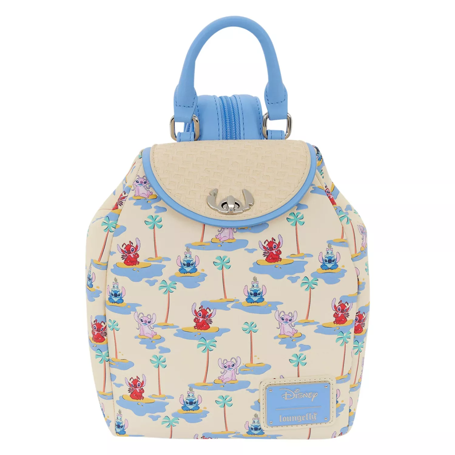 Loungefly Disney Lilo & Stitch All-Over Print Micro Mini Backpack