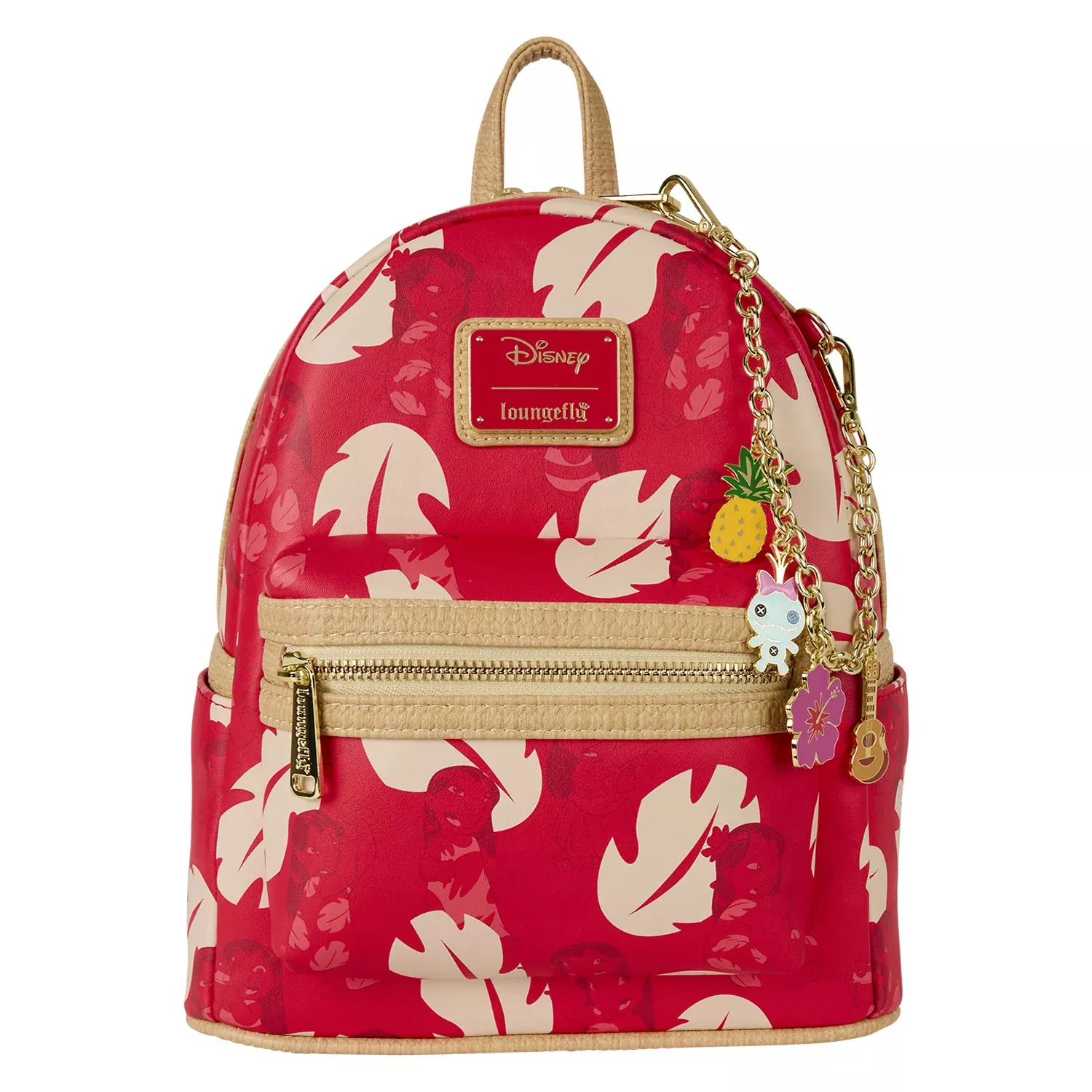 Loungefly Disney Lilo & Stitch Charm Cosplay Mini Backpack