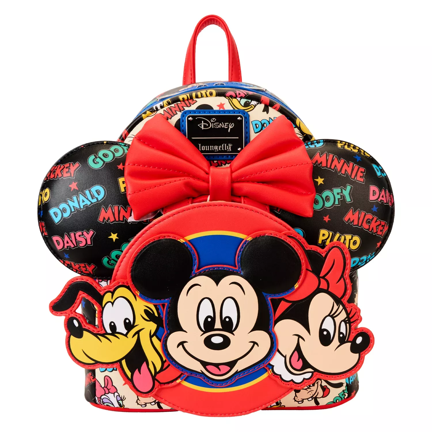 Loungefly Disney Mickey & Friends Classic Ear Holder Mini Backpack Combo