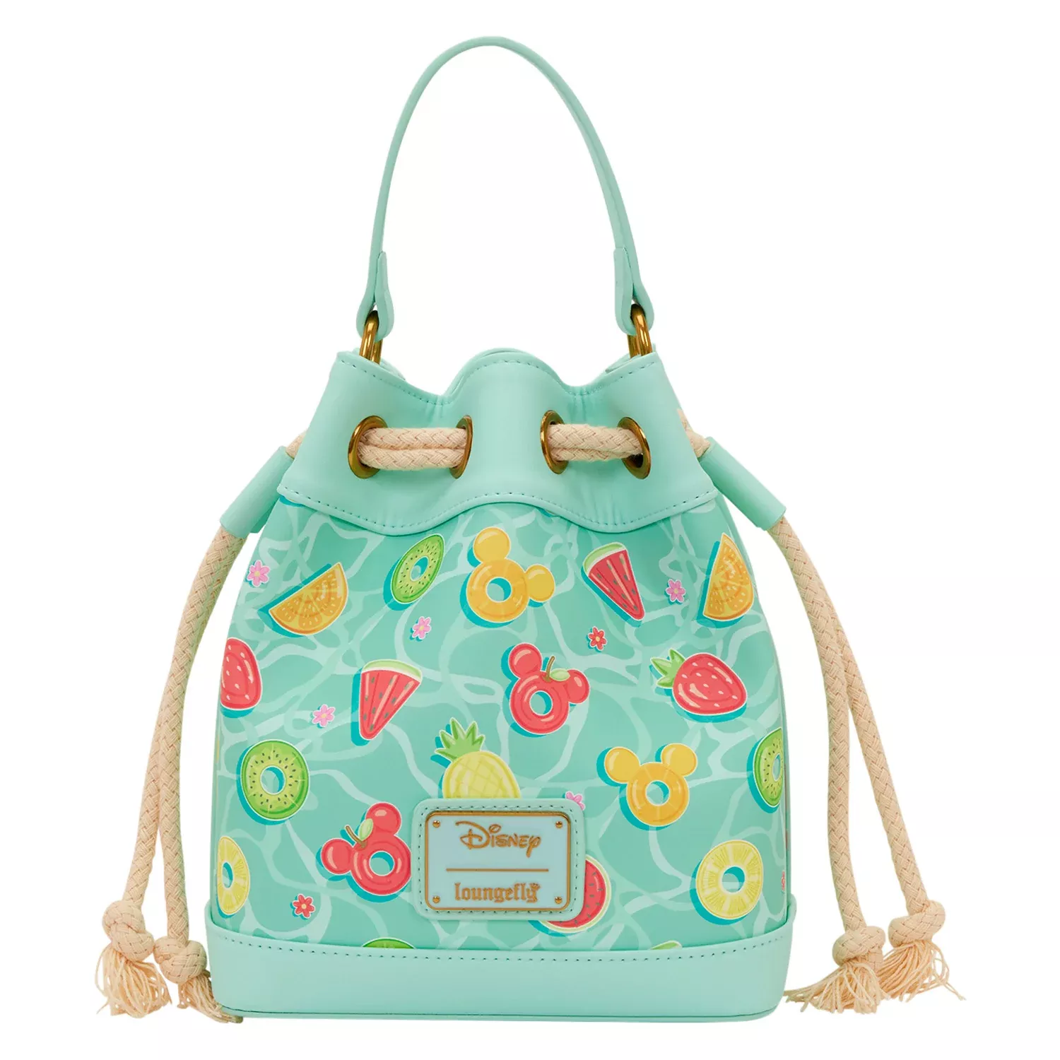 Loungefly Disney Mickey Mouse Beach Fun Bucket Crossbody Bag