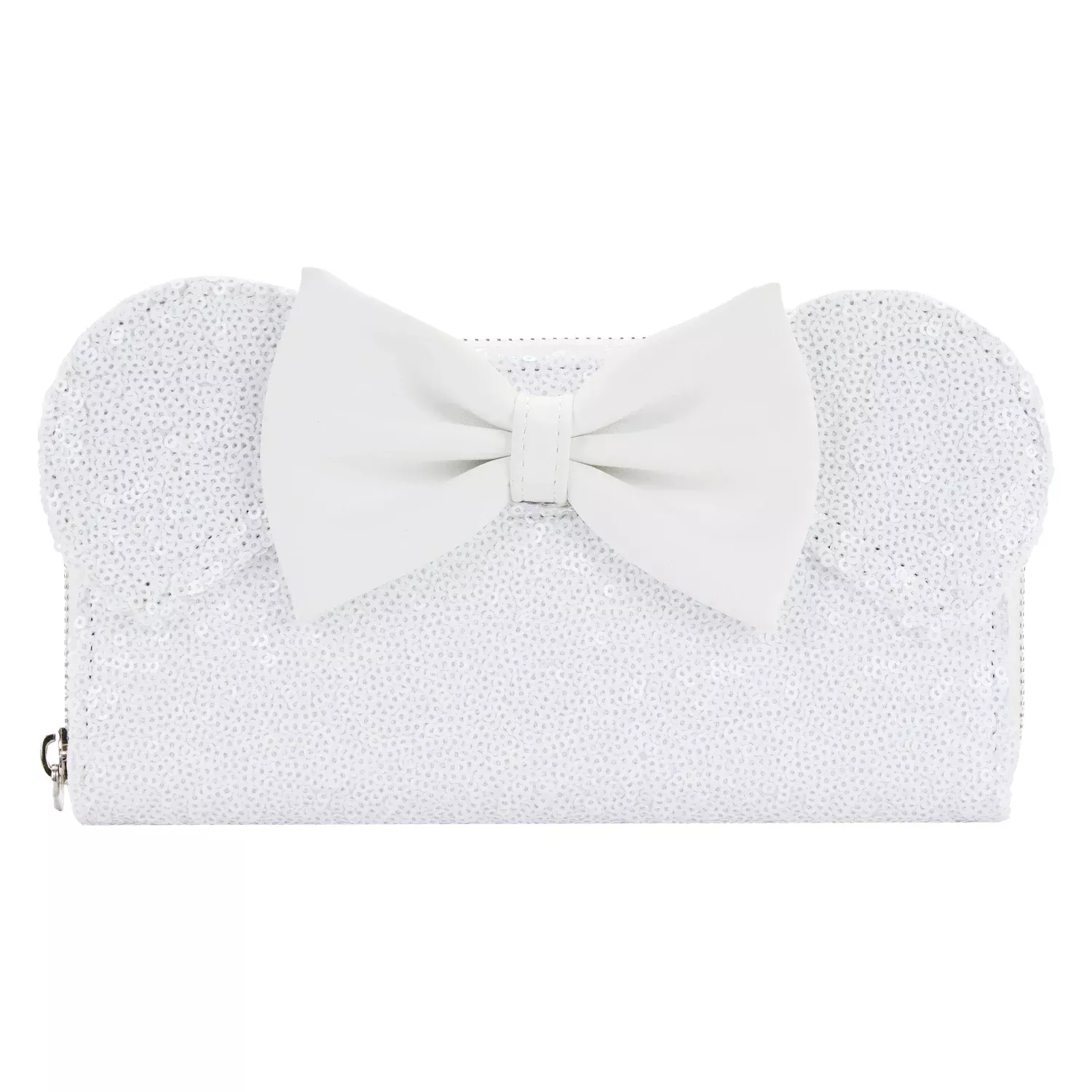 Loungefly Disney Minnie Sequin Wedding Ziparound Wallet